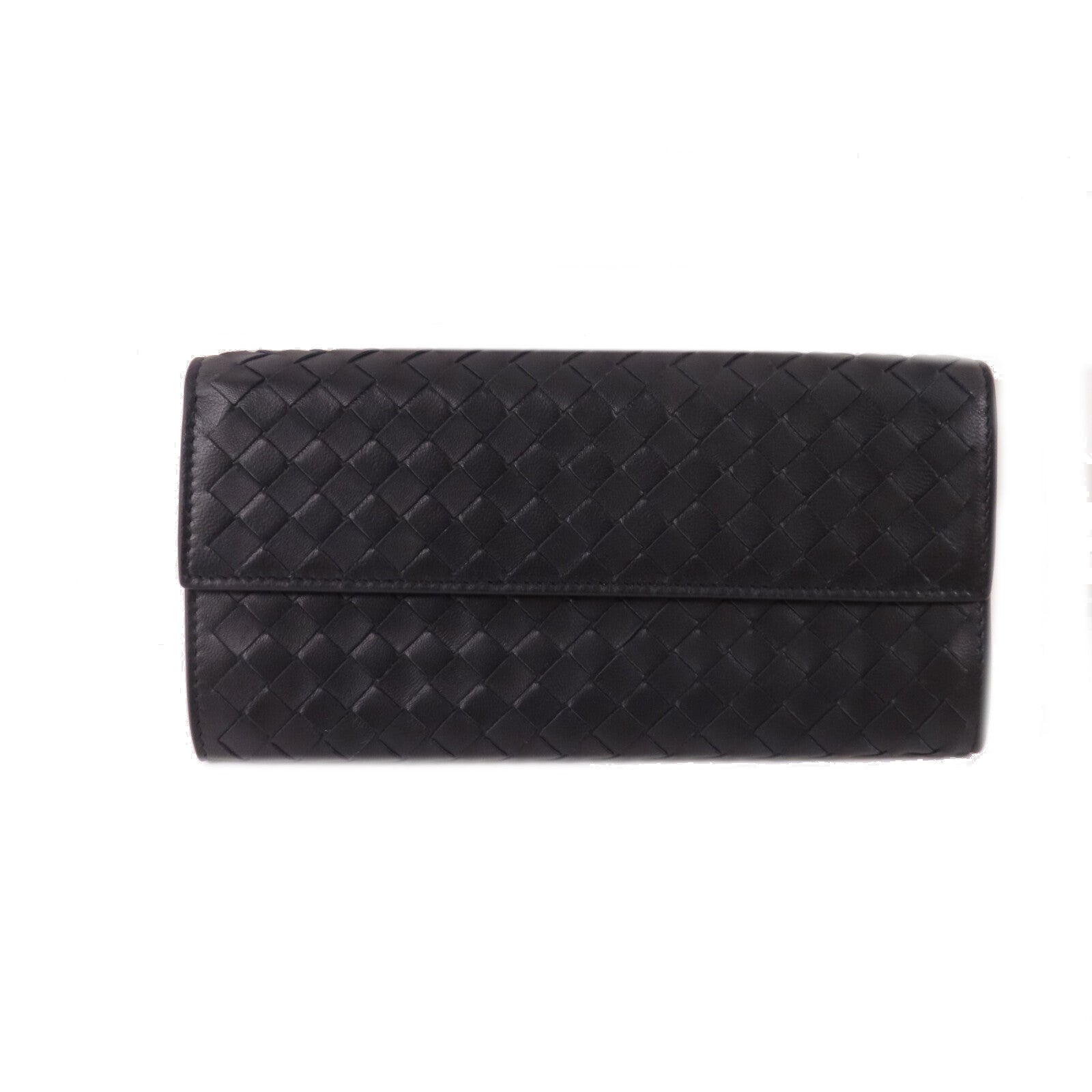 BOTTEGA VENETA 織紋皮革Long Wallet長錢包