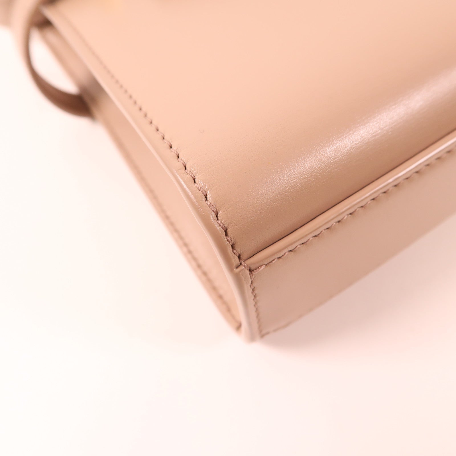 SAINT LAURENT 牛皮皮革Manhattan Bag Small金扣肩背袋