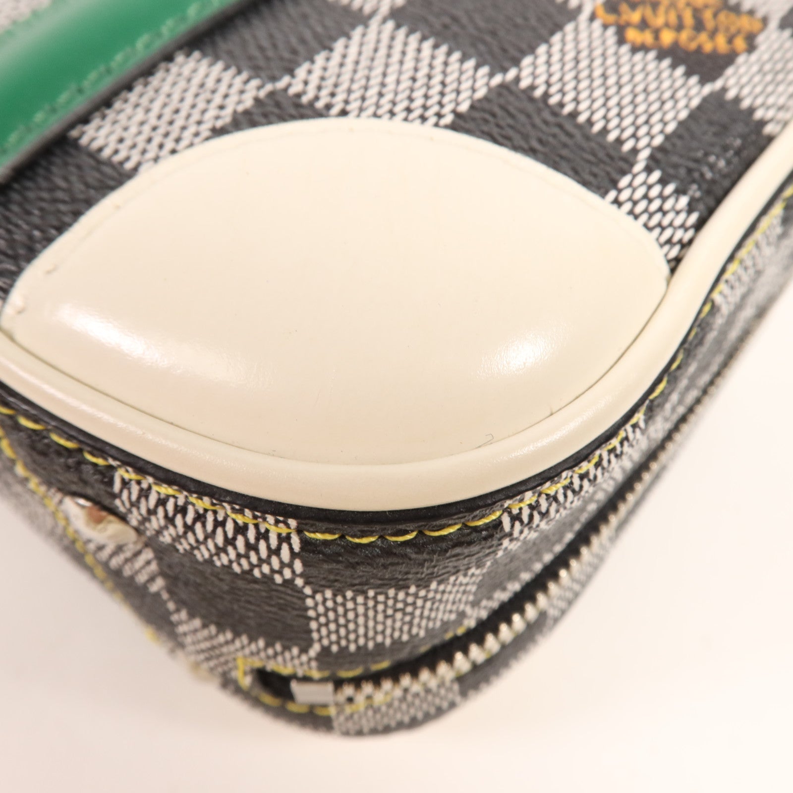 LOUIS VUITTON Damier Valisette BB銀扣手挽肩背兩用袋