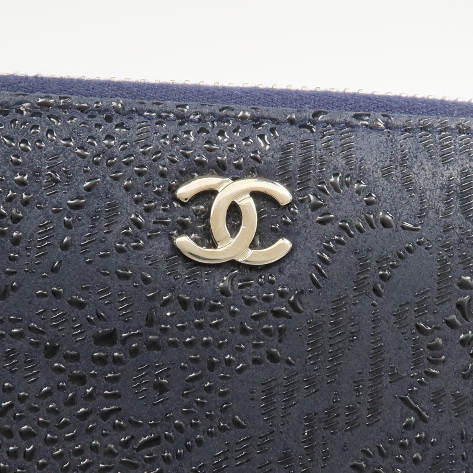 CHANEL 塗層帆布Long Zip-around Wallet長錢包
