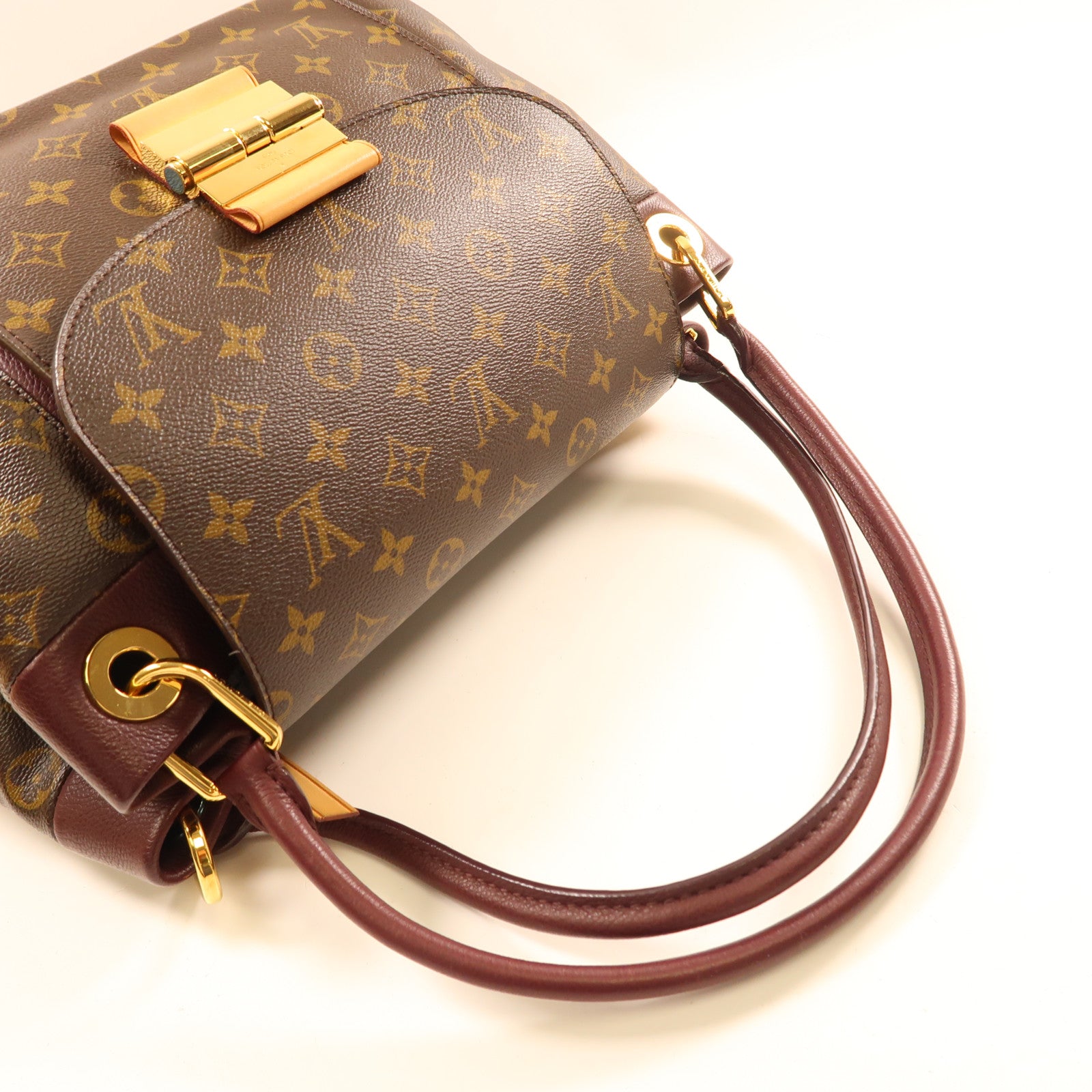 LOUIS VUITTON Monogram Olympe金扣肩背袋