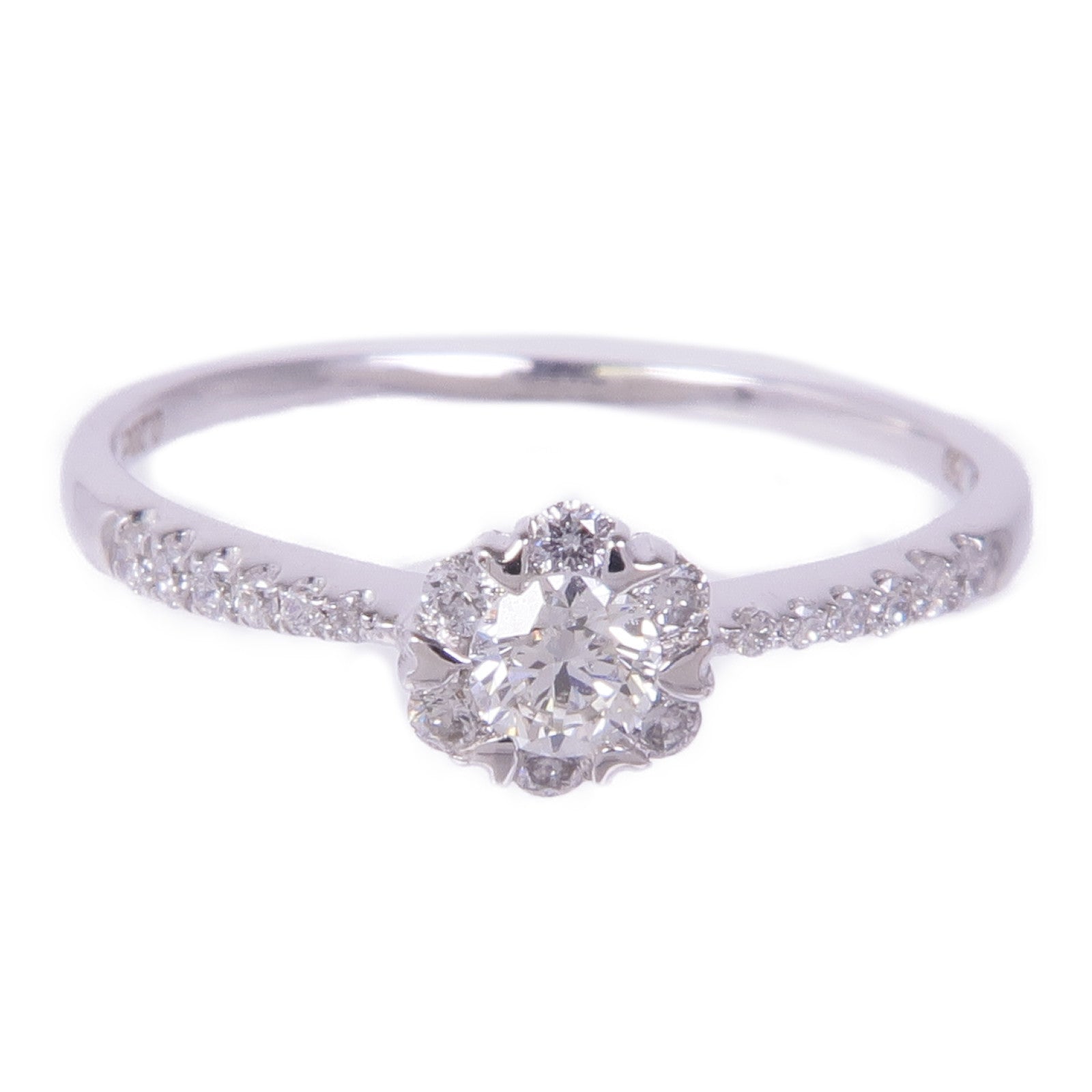 JEWELRY 18K白金Diamond Ring鑽石戒指US#6.25