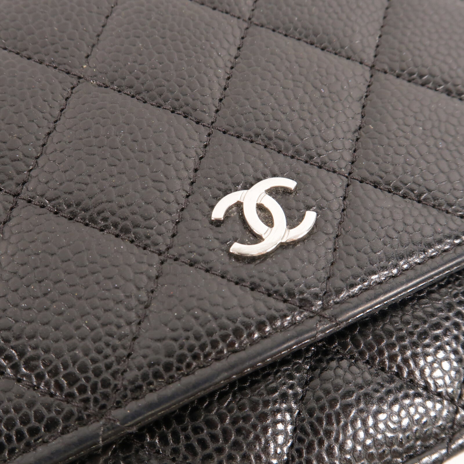 CHANEL 牛皮皮革WOC Wallet On Chain鏈帶肩背袋