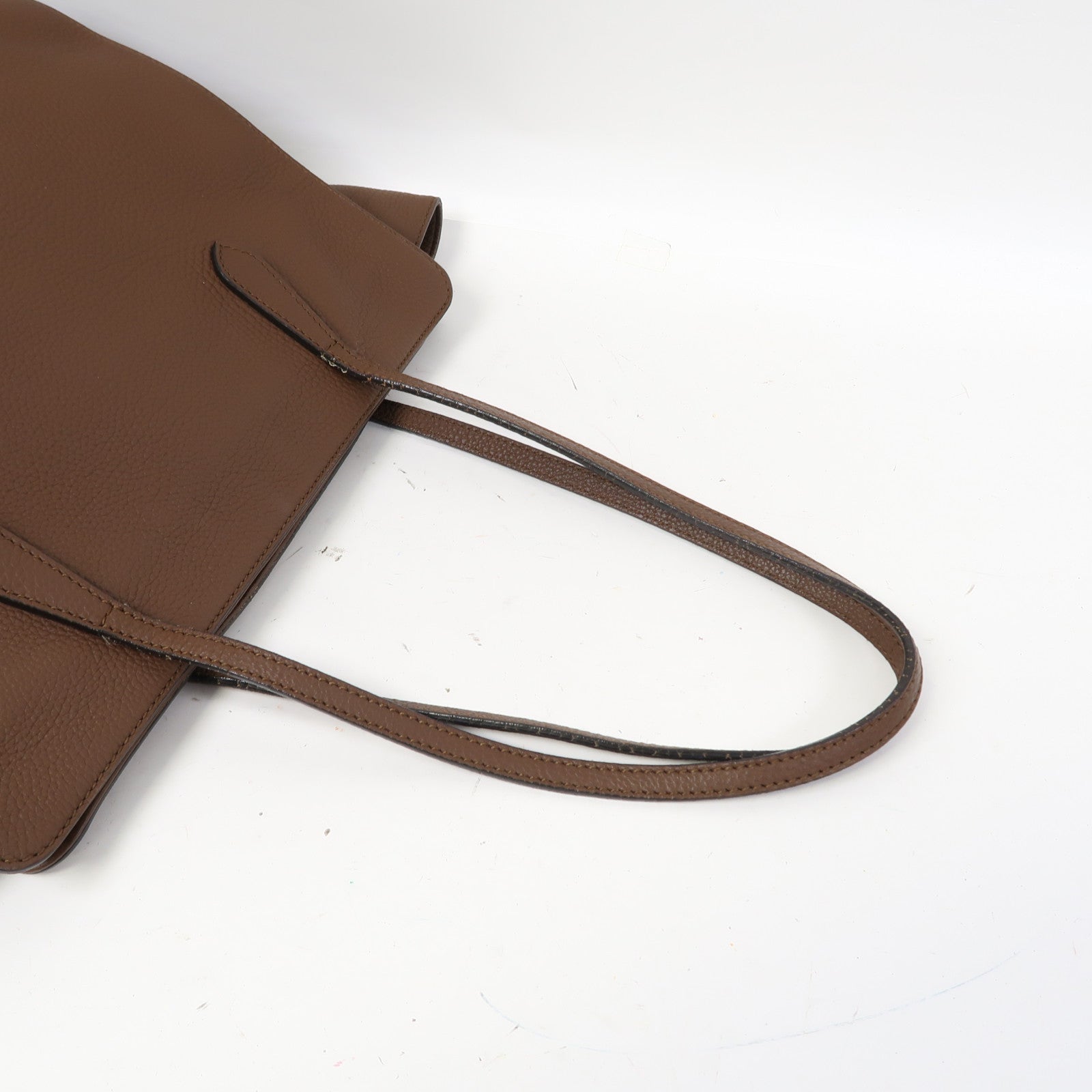 GUCCI 牛皮皮革Shoulder Bag金扣肩背袋啡色