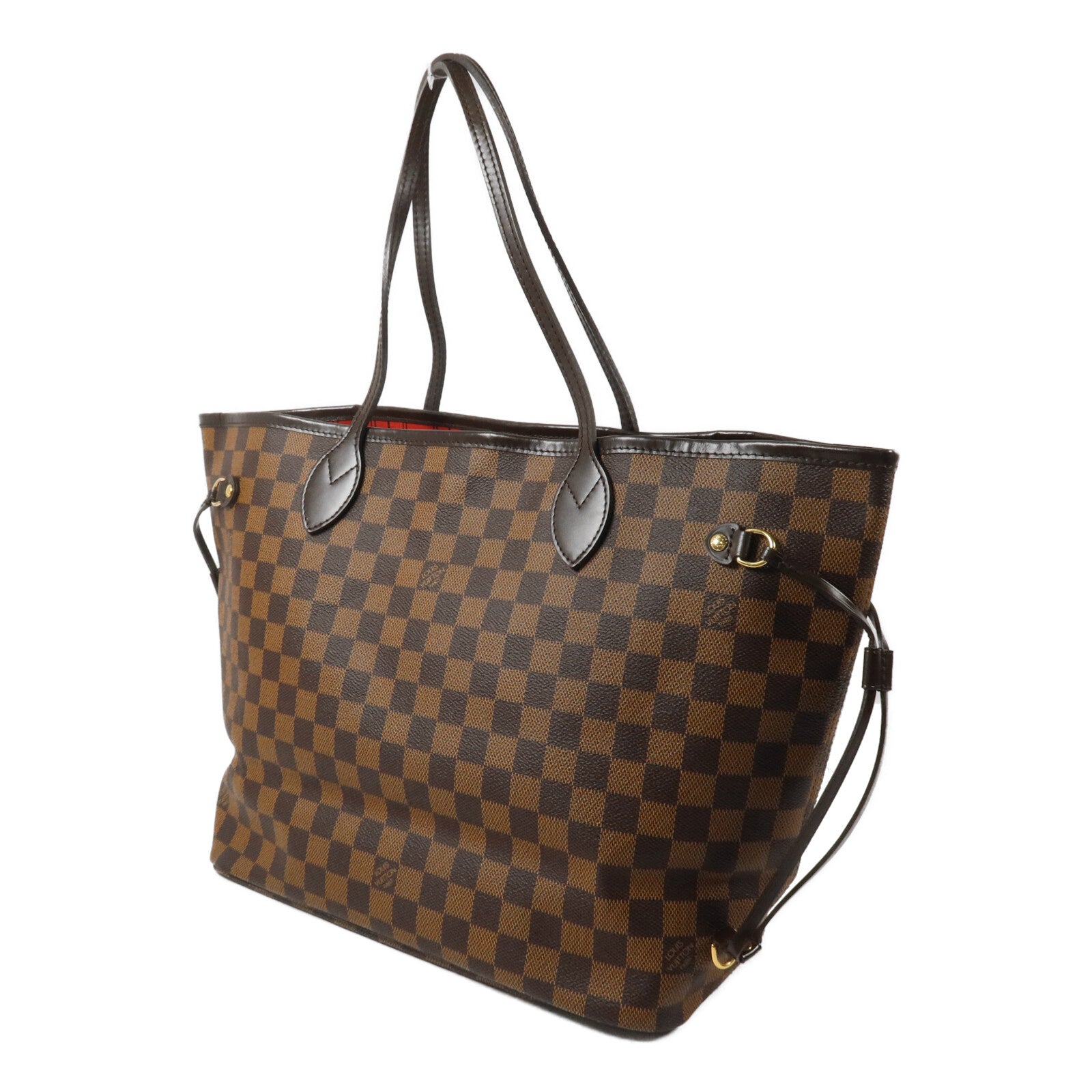 LOUIS VUITTON Damier Neverfull MM手挽袋