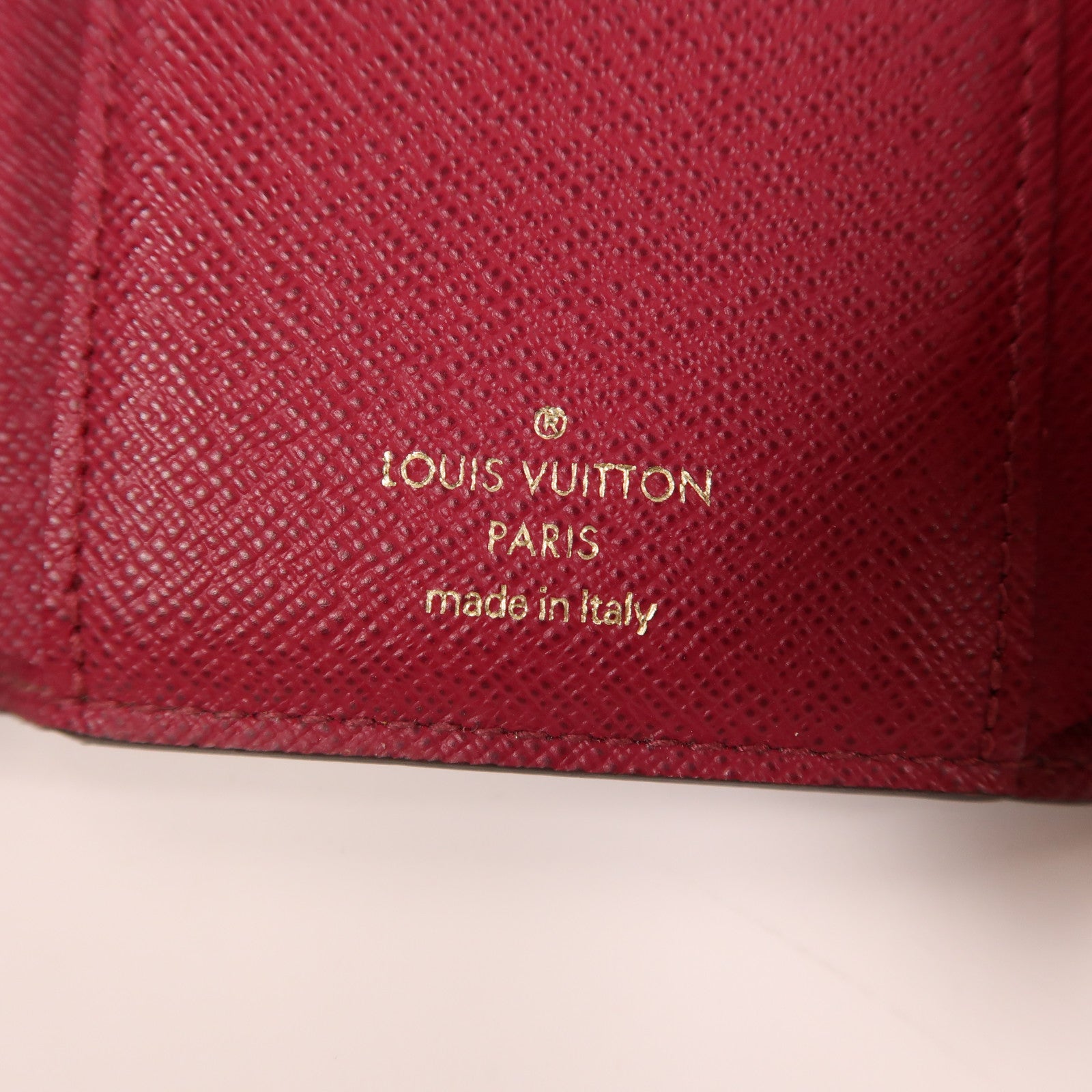 LOUIS VUITTON Monogram Victorine金扣錢包啡色
