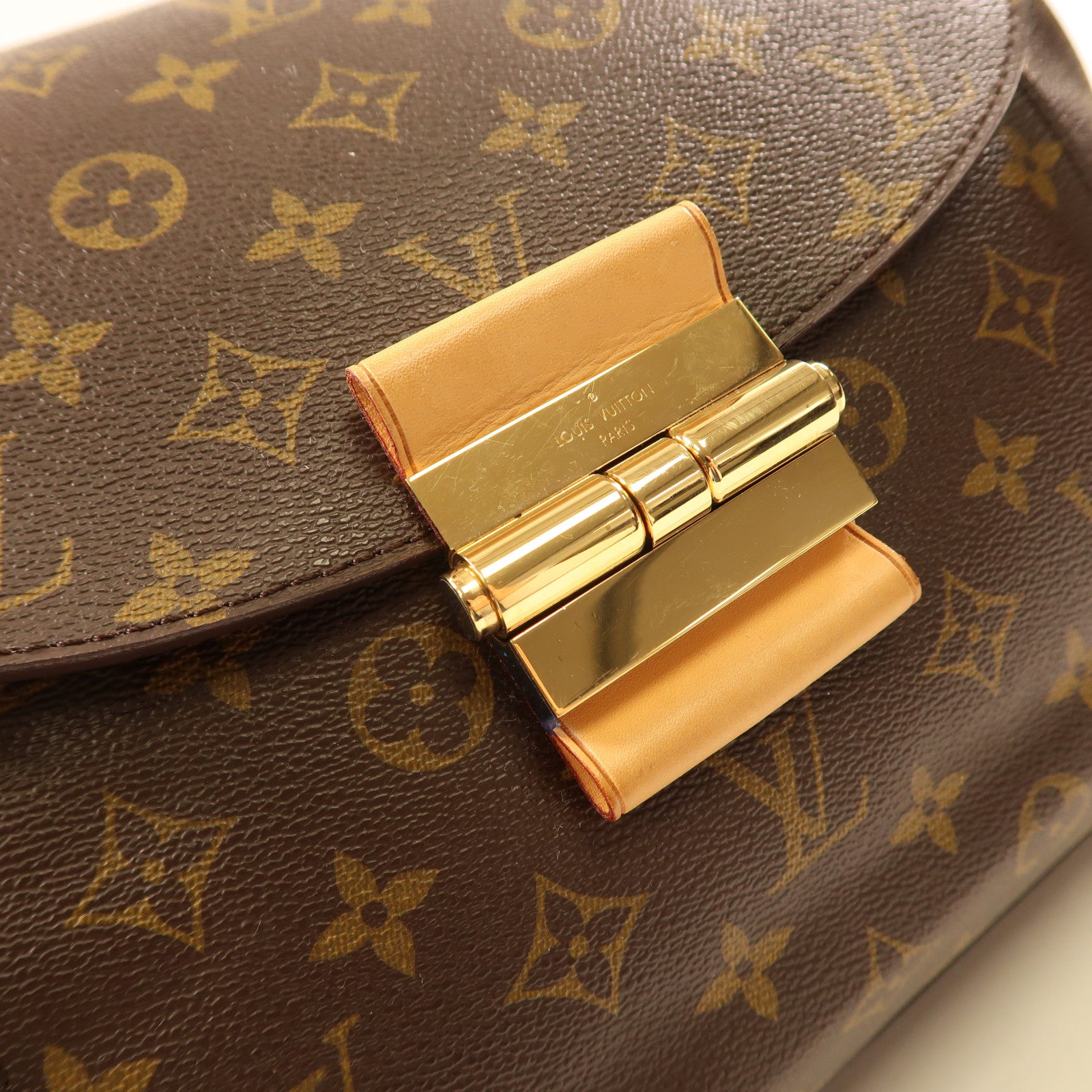 LOUIS VUITTON Monogram Olympe金扣肩背袋