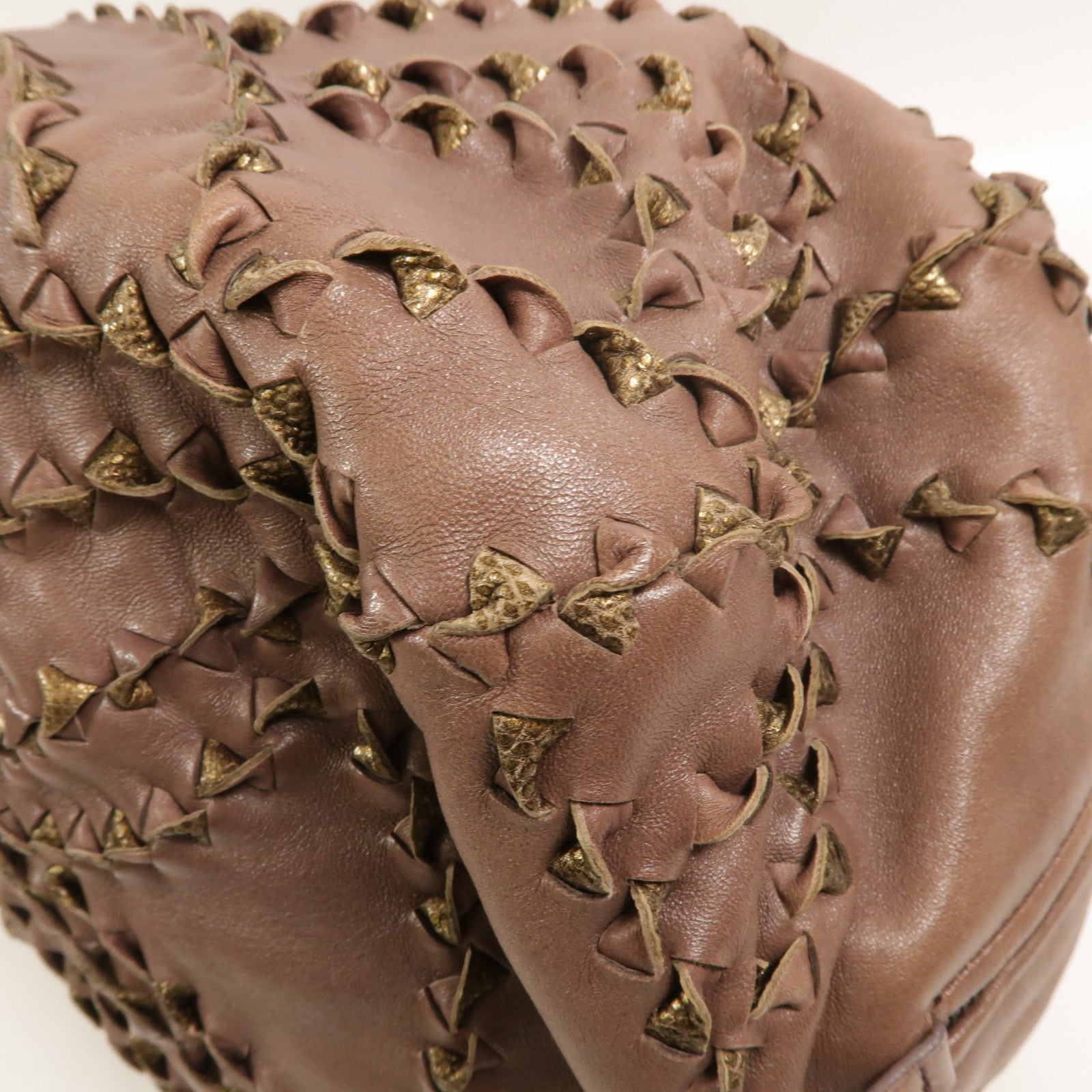BOTTEGA VENETA 牛皮皮革Hand Bag手挽袋