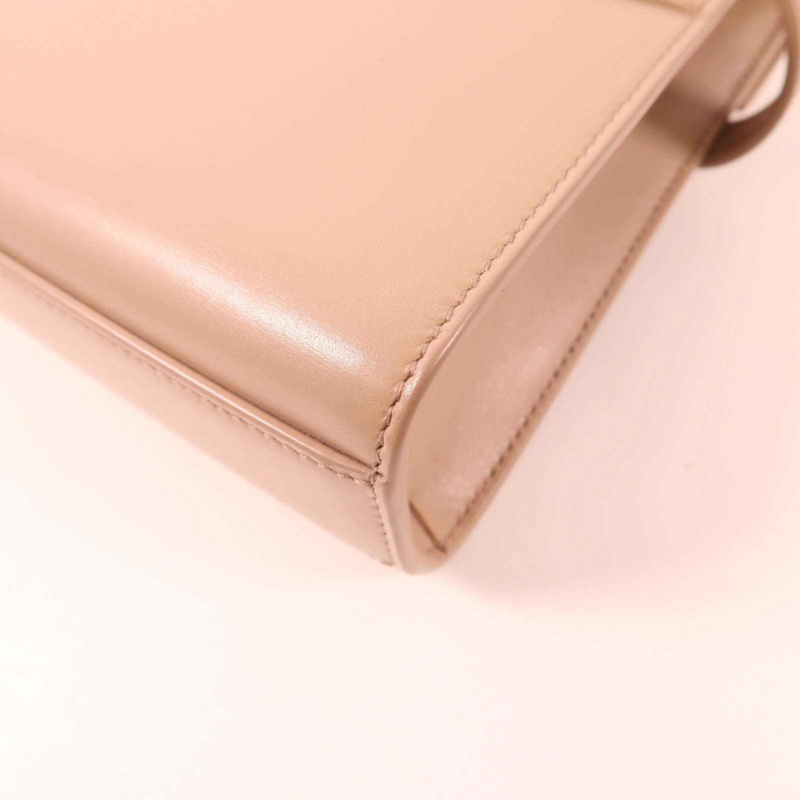 SAINT LAURENT 牛皮皮革Manhattan Bag Small金扣肩背袋