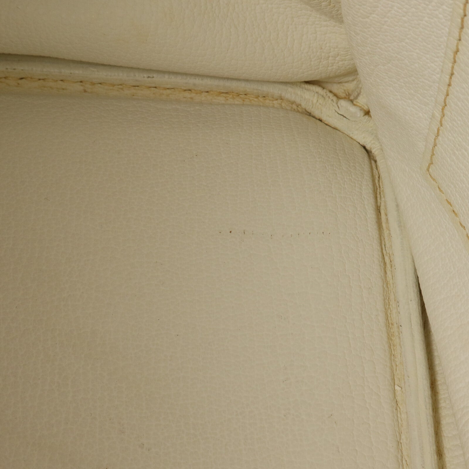 HERMES Togo皮革Birkin 30手挽袋Blanc