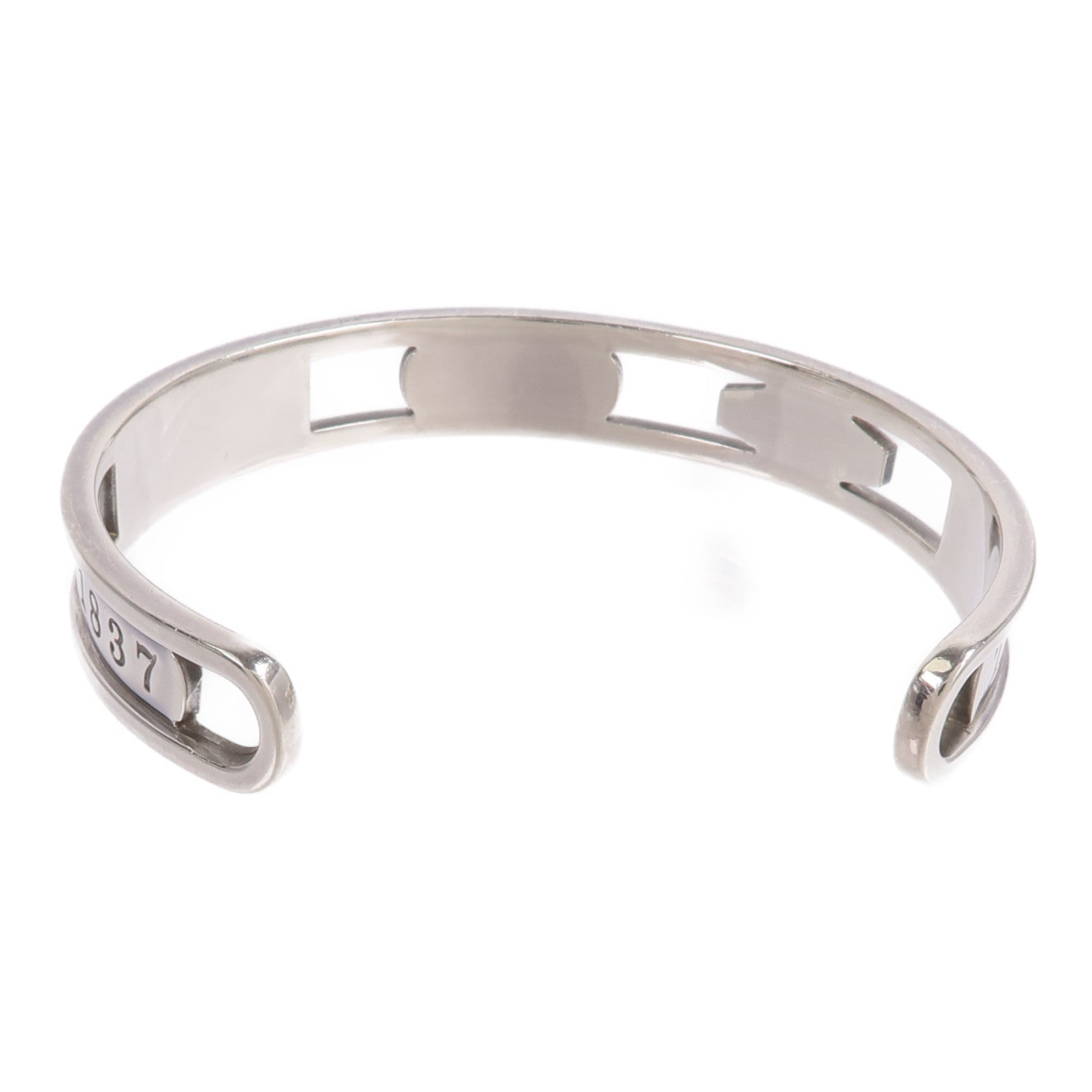 TIFFANY＆CO 925純銀1837 Sterling Open Cuff Bracelet手鐲