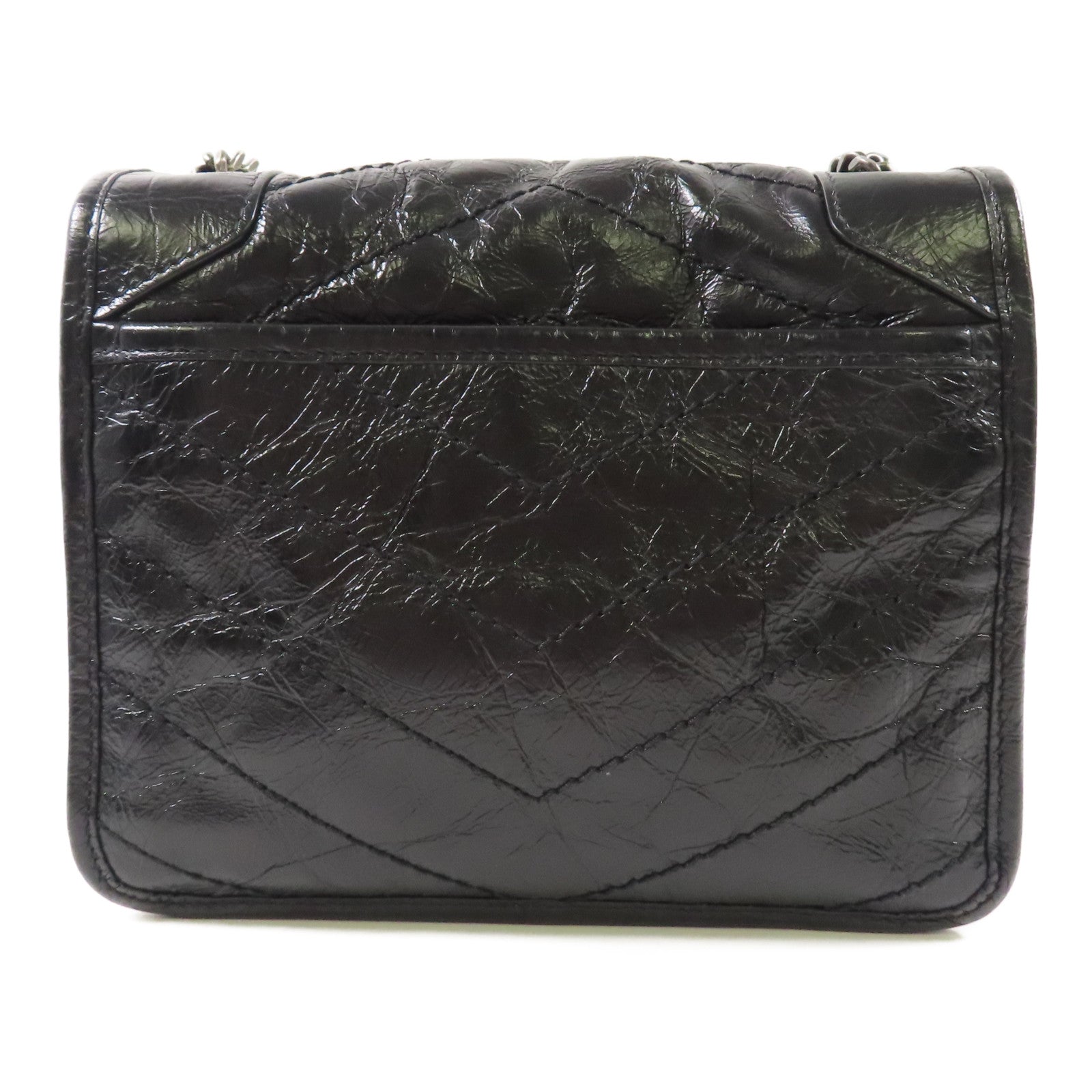 SAINT LAURENT 牛皮皮革Chain Shoulder Bag鏈帶肩背袋