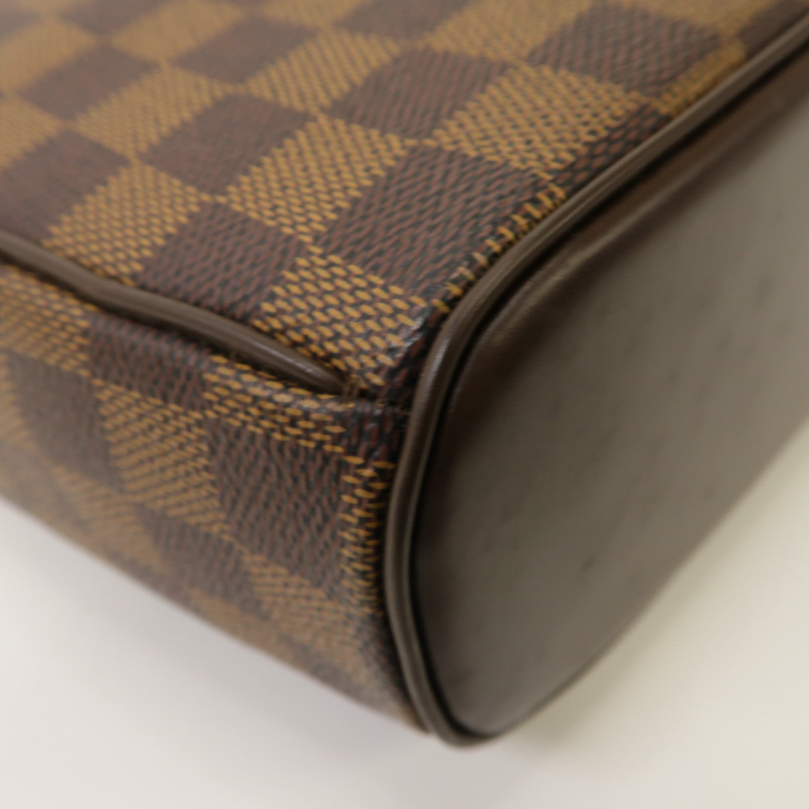 LOUIS VUITTON Damier Ipanema GM金扣肩背袋啡色