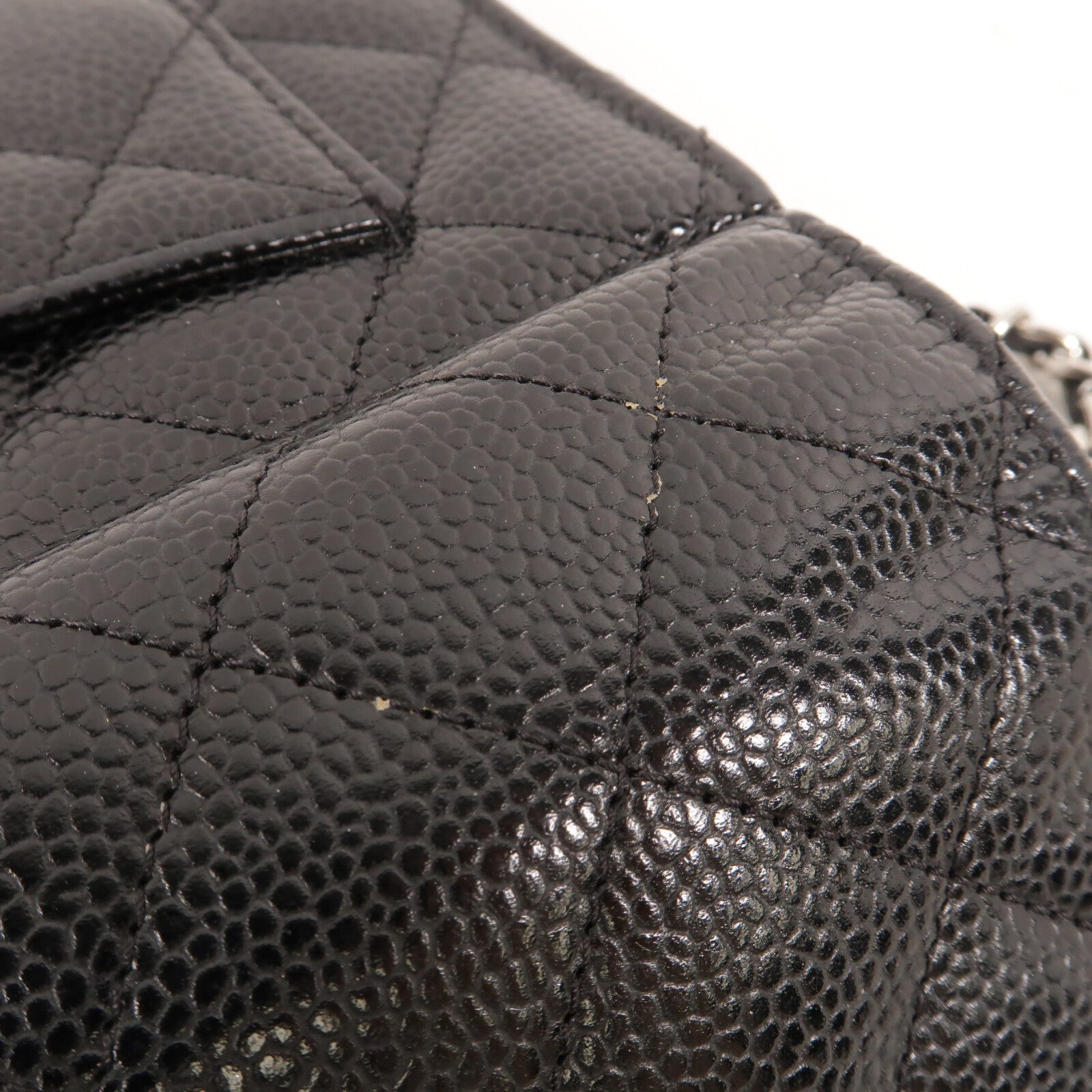 CHANEL 牛皮皮革WOC Wallet On Chain鏈帶肩背袋