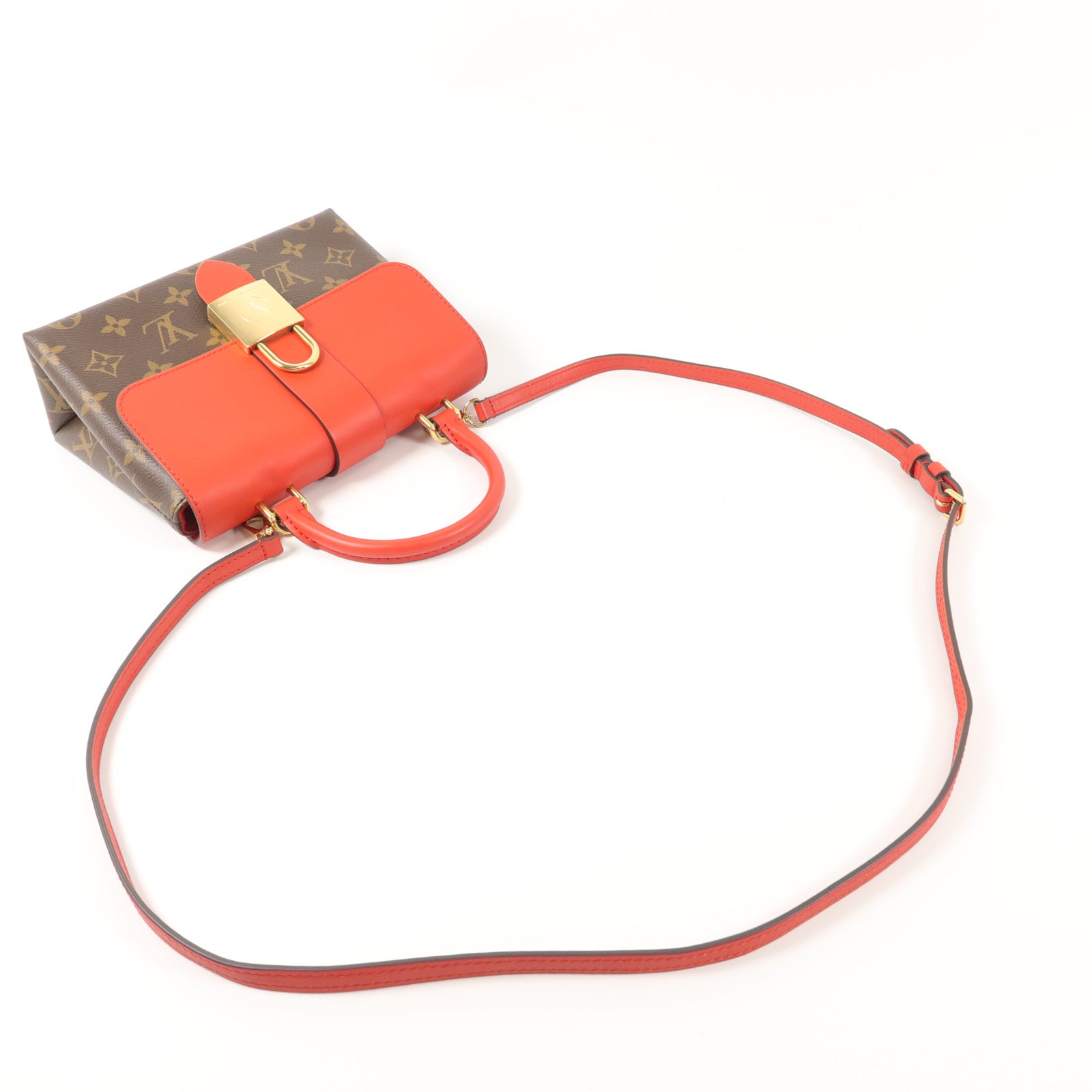 LOUIS VUITTON Monogram Locky BB手挽肩背兩用袋