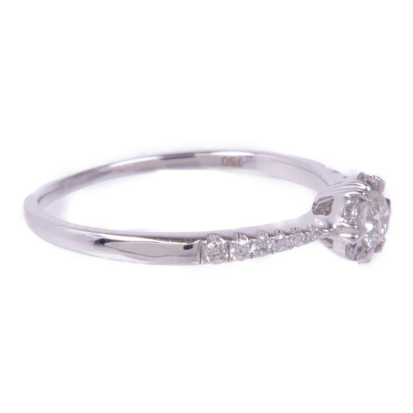 JEWELRY 18K白金Diamond Ring鑽石戒指US#6.25