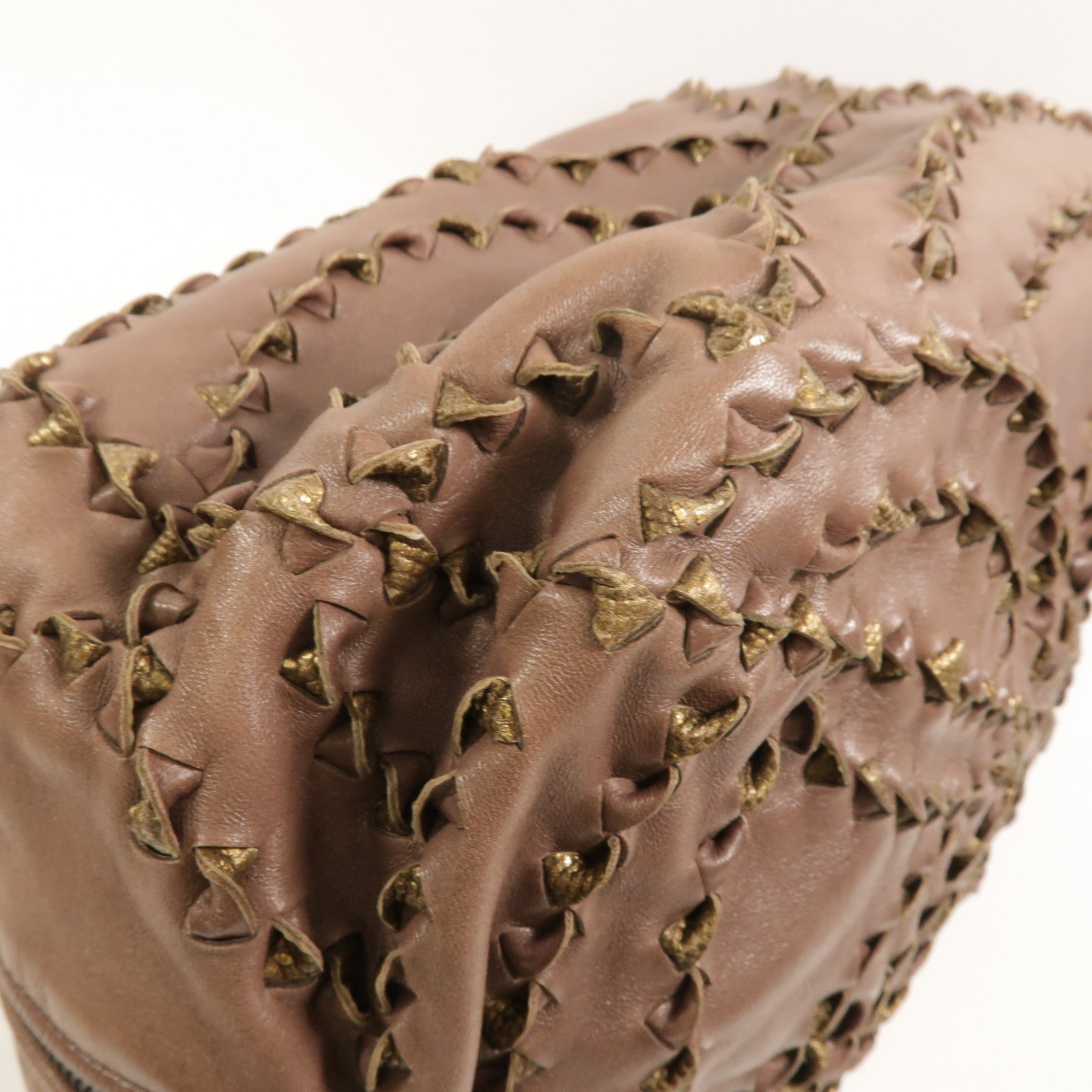 BOTTEGA VENETA 牛皮皮革Hand Bag手挽袋
