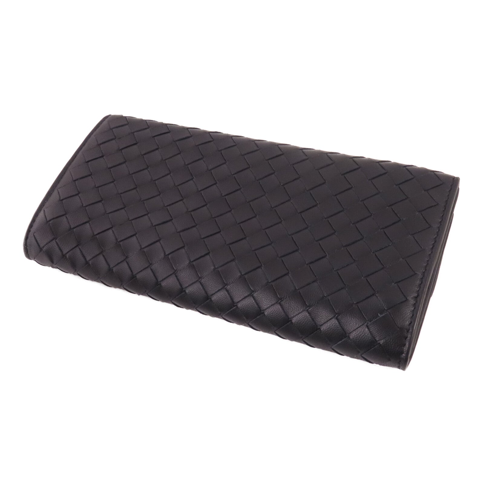 BOTTEGA VENETA 織紋皮革Long Wallet長錢包
