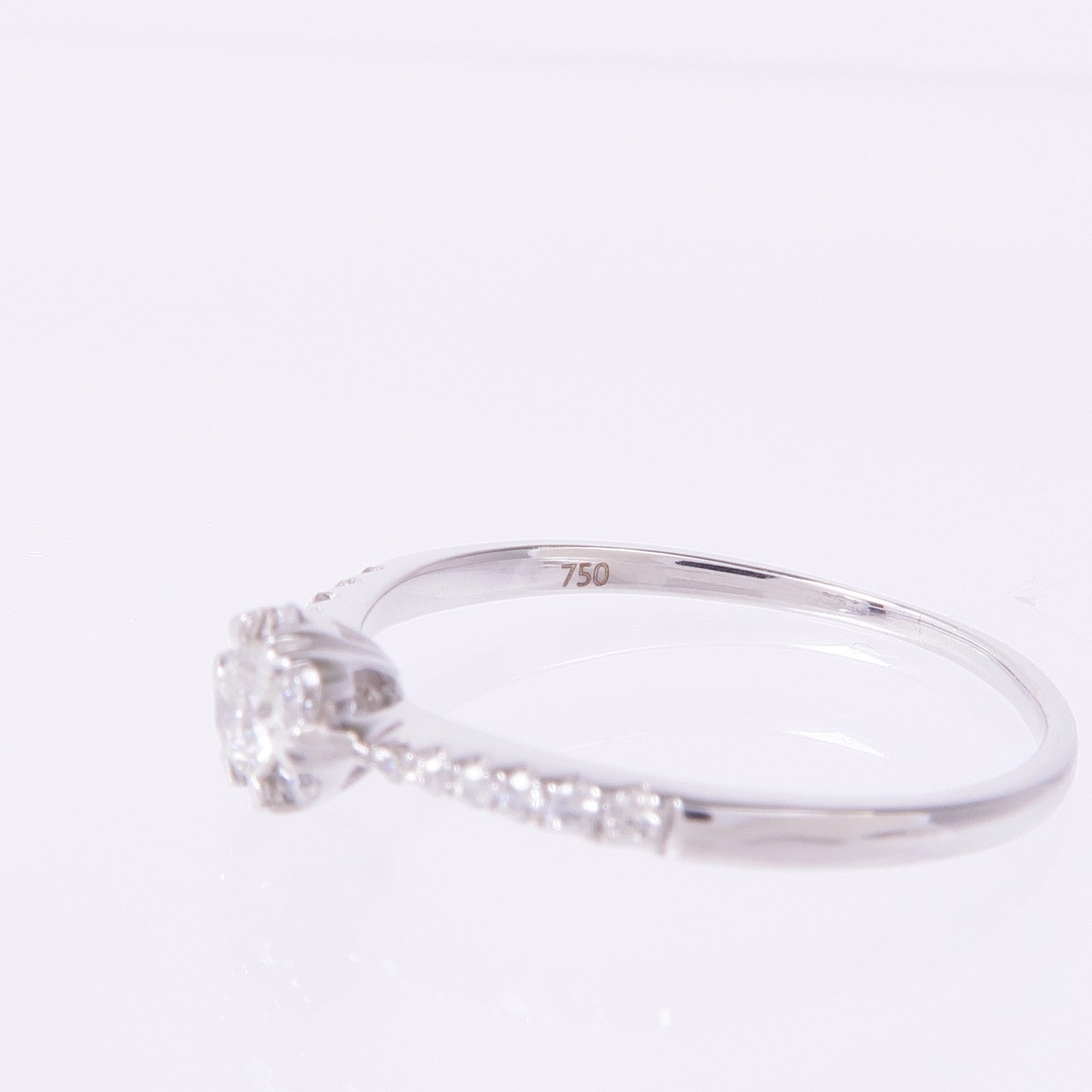 JEWELRY 18K白金Diamond Ring鑽石戒指US#6.25
