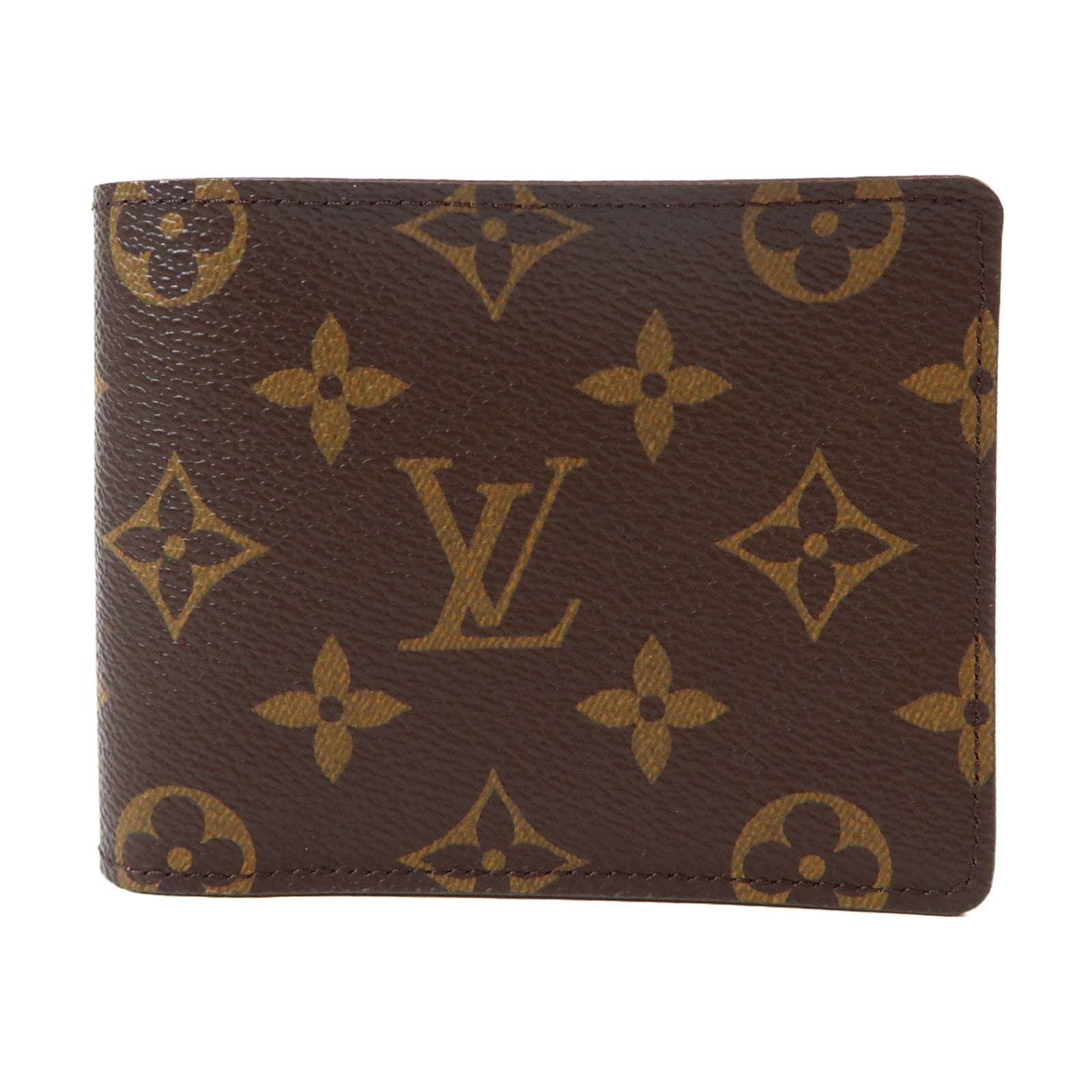 LOUIS VUITTON Monogram Bifold Wallet錢包啡色