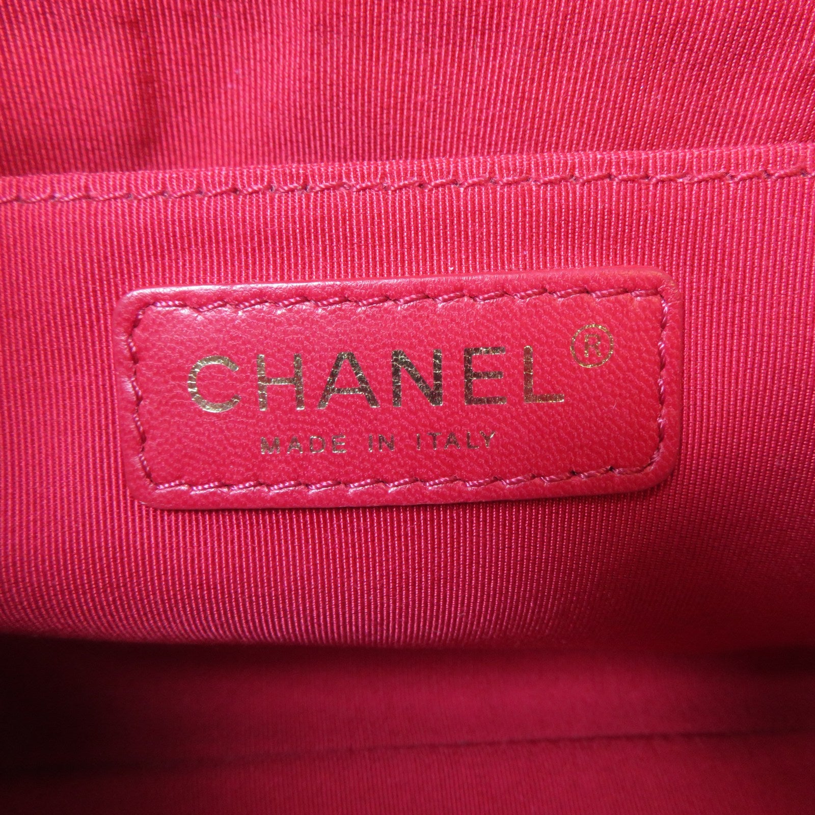 CHANEL 【激減優惠】菱格羊皮皮革Valentine Chain Shoulder Bag金扣鏈帶肩背袋粉紅色