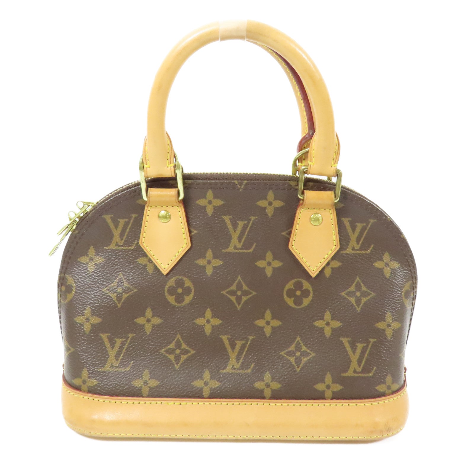 LOUIS VUITTON Monogram Alma BB金扣手挽肩背兩用袋
