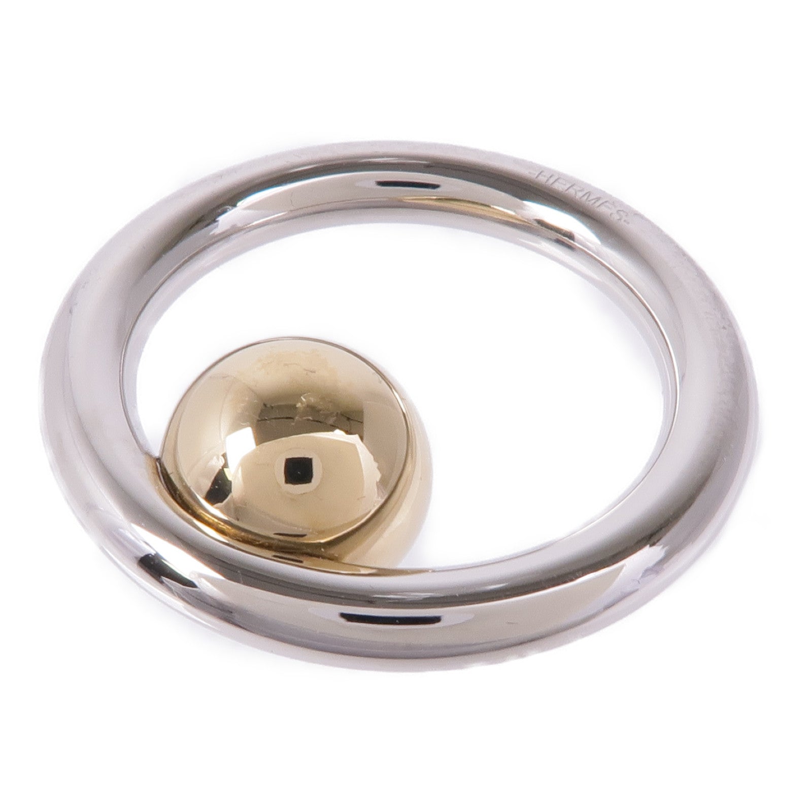 HERMES 金屬Scarf Ring絲巾扣