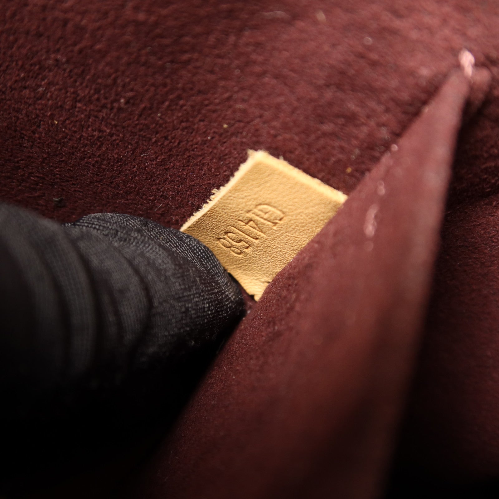 LOUIS VUITTON Monogram Montaigne BB金扣手挽肩背兩用袋棕色