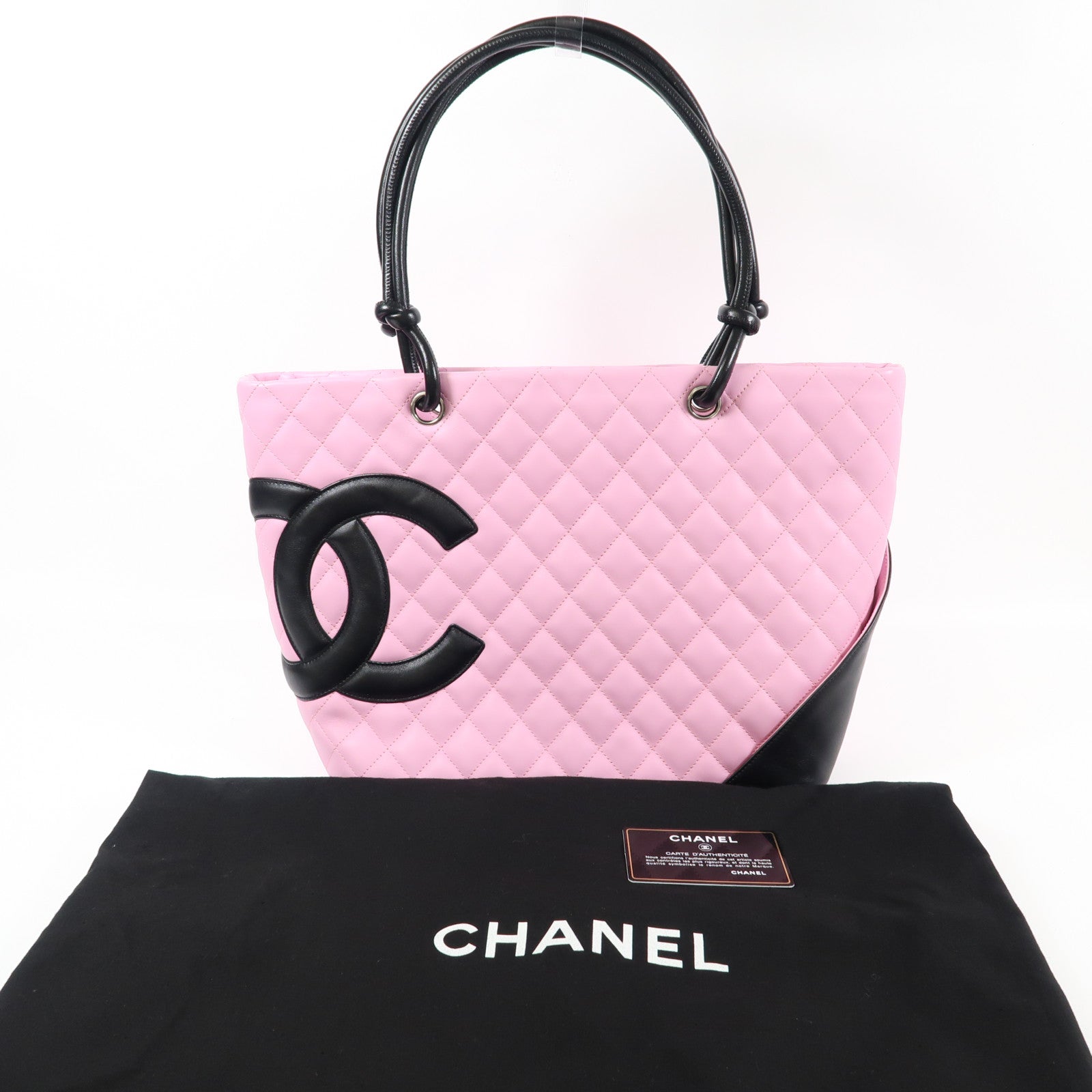 CHANEL 牛皮皮革Cambon Line肩背袋