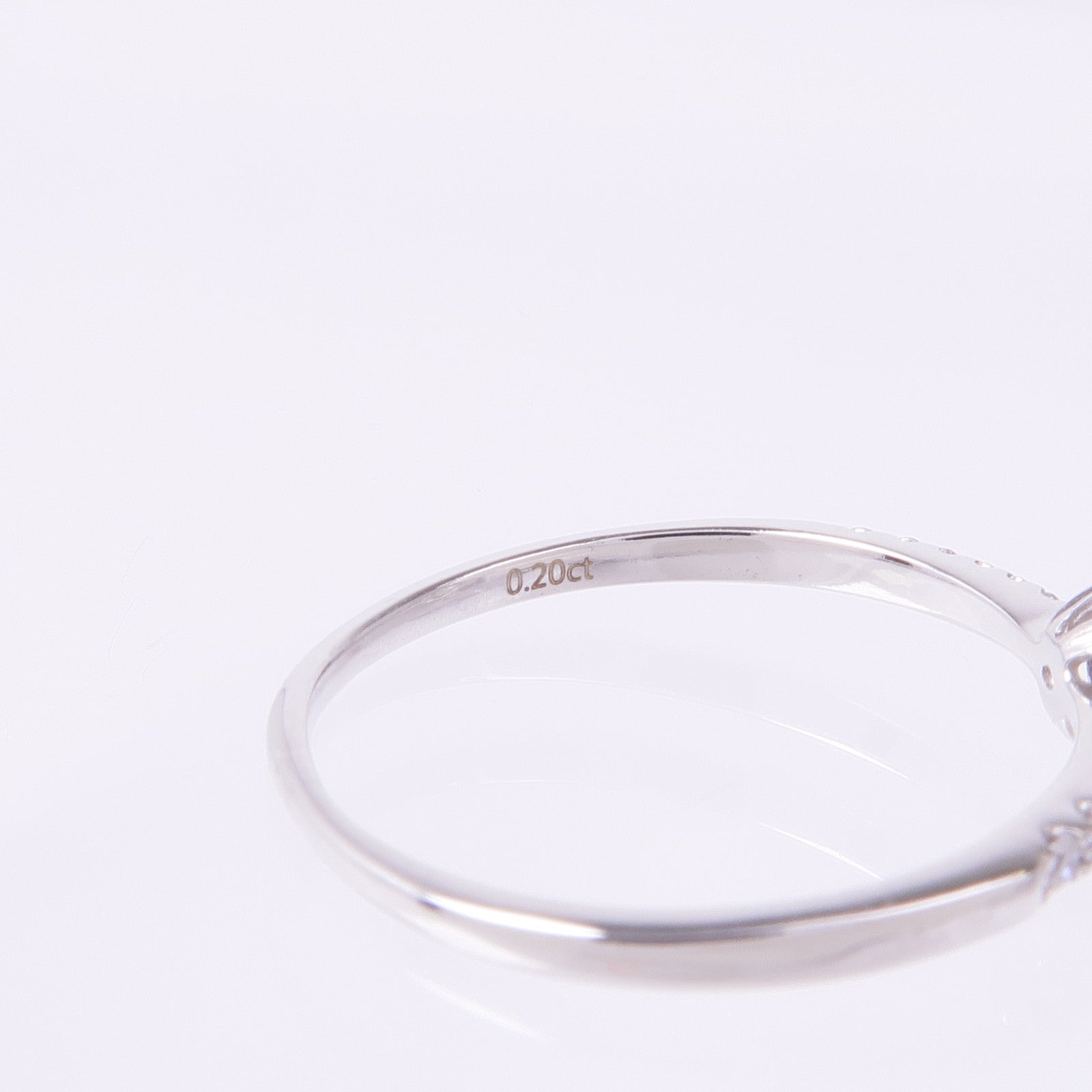 JEWELRY 18K白金Diamond Ring鑽石戒指US#6.25