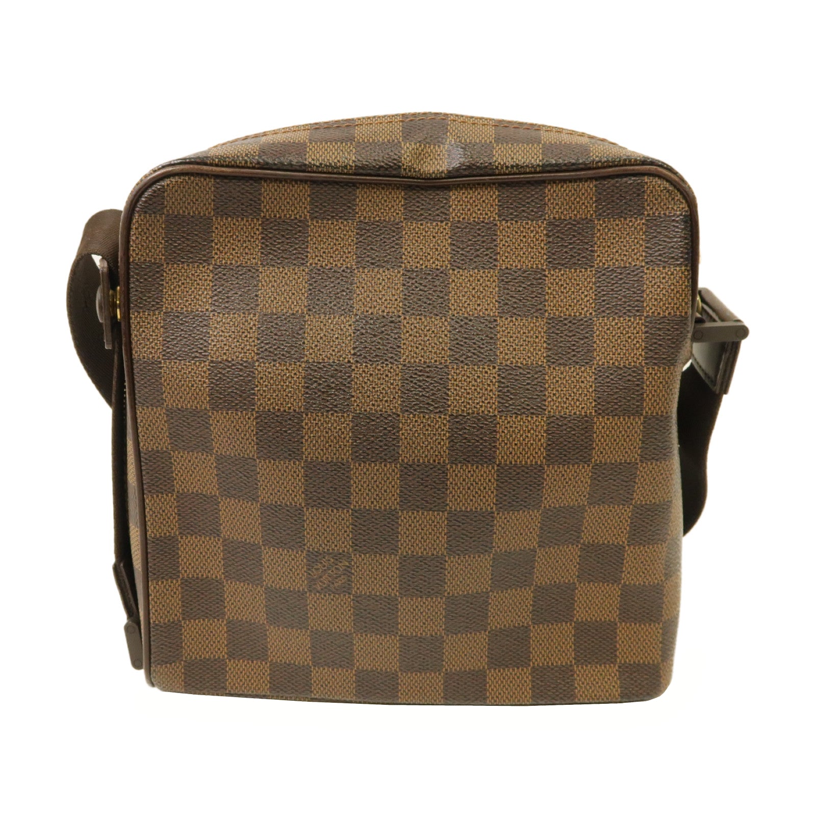 LOUIS VUITTON Damier Olav PM金扣肩背袋啡色