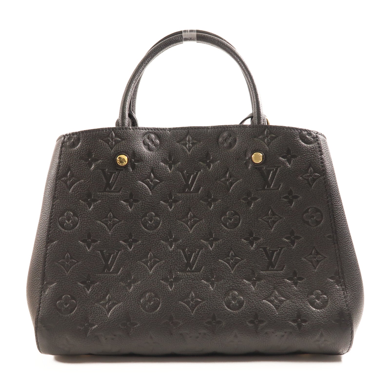 LOUIS VUITTON Monogram Empreinte Montaigne MM手挽肩背兩用袋