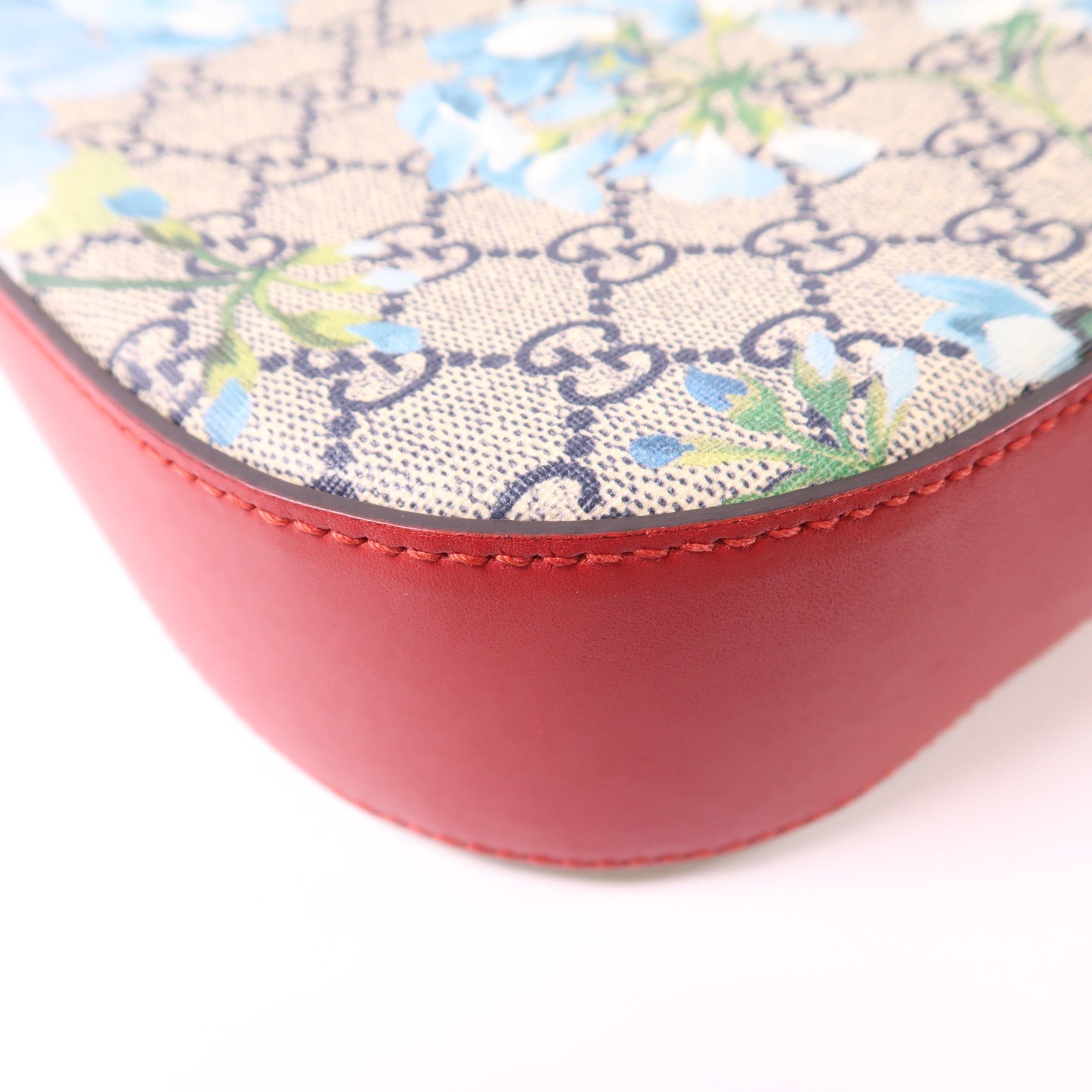 GUCCI 塗層帆布Shoulder Bag金扣肩背袋