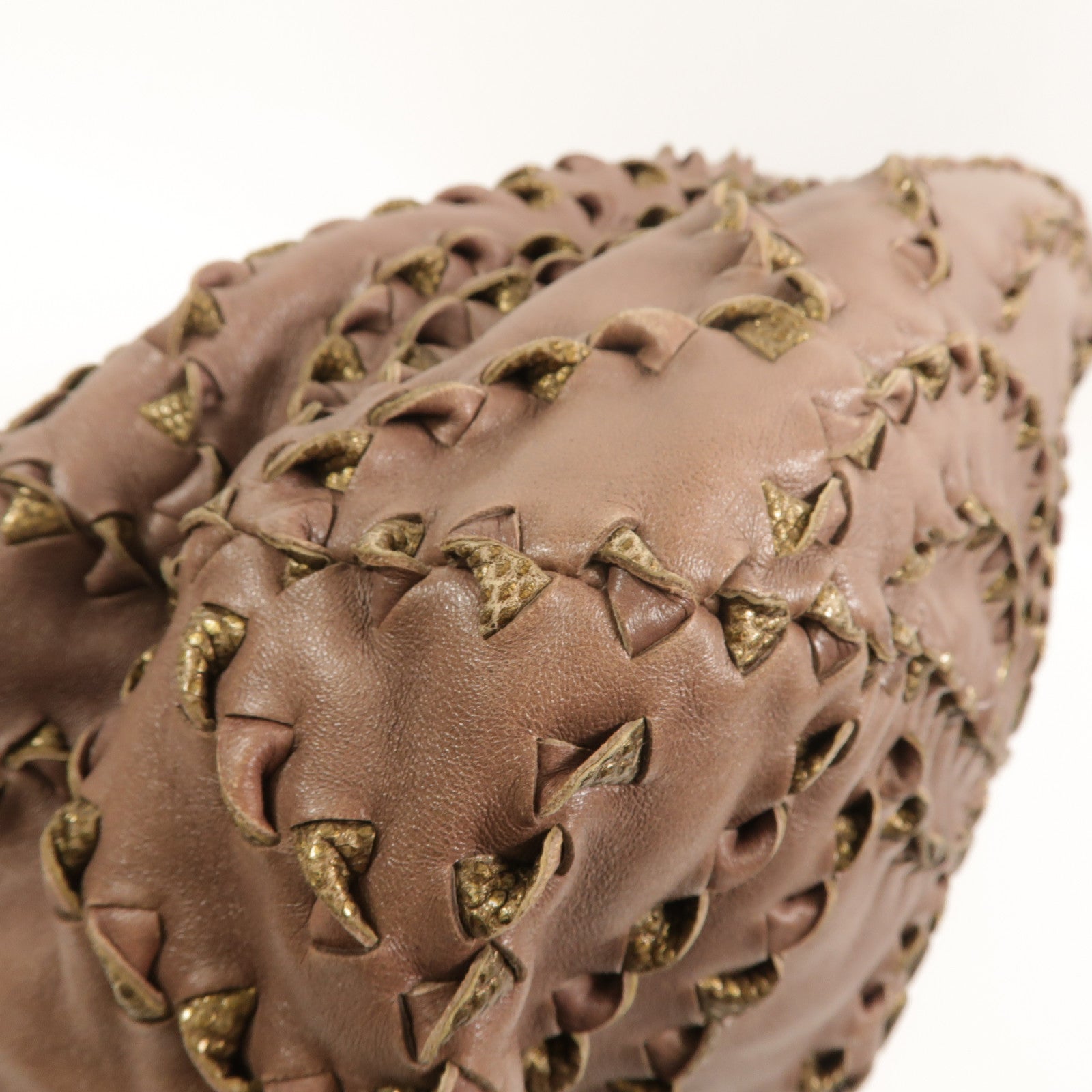 BOTTEGA VENETA 牛皮皮革Hand Bag手挽袋