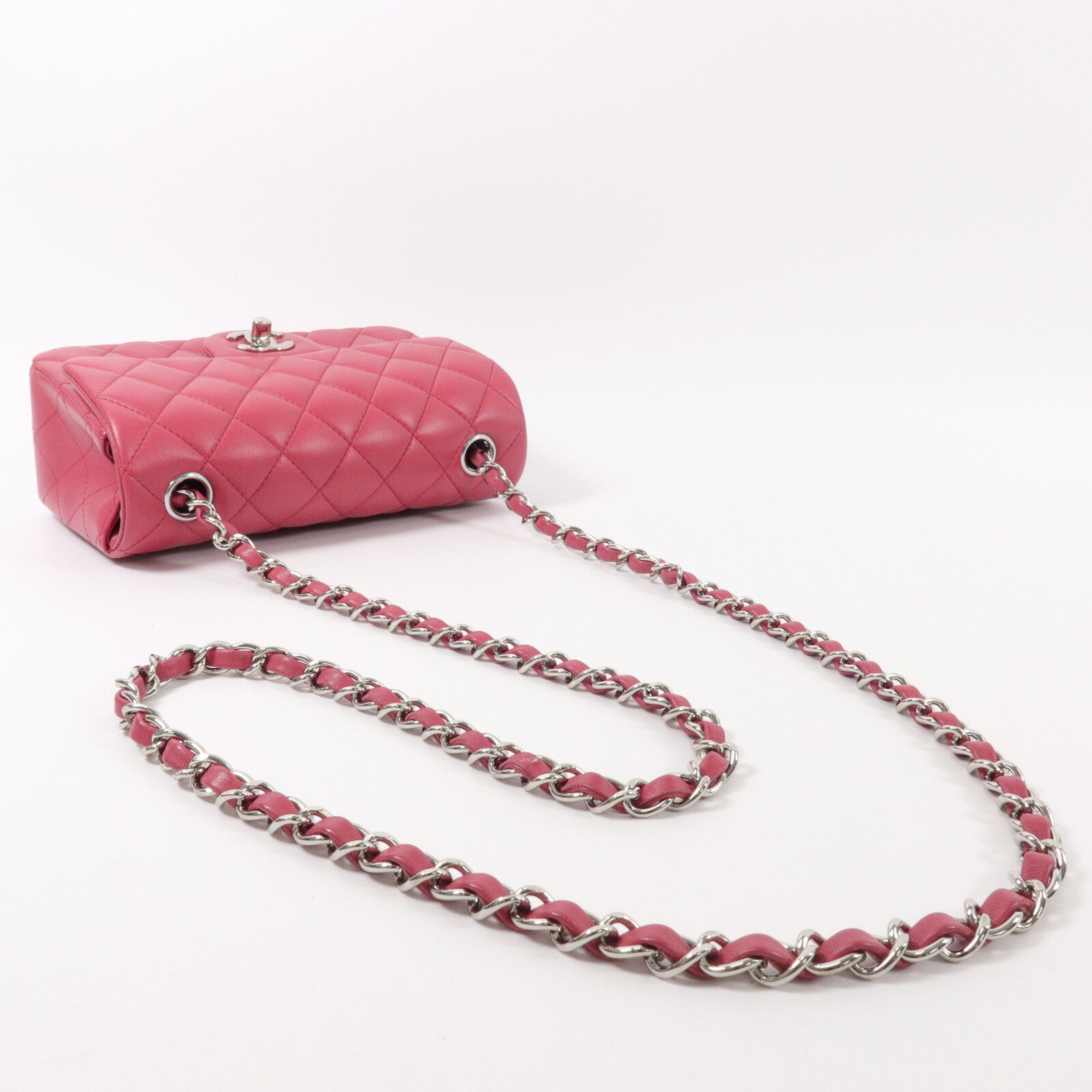 CHANEL 羊皮皮革Classic 20鏈帶肩背袋
