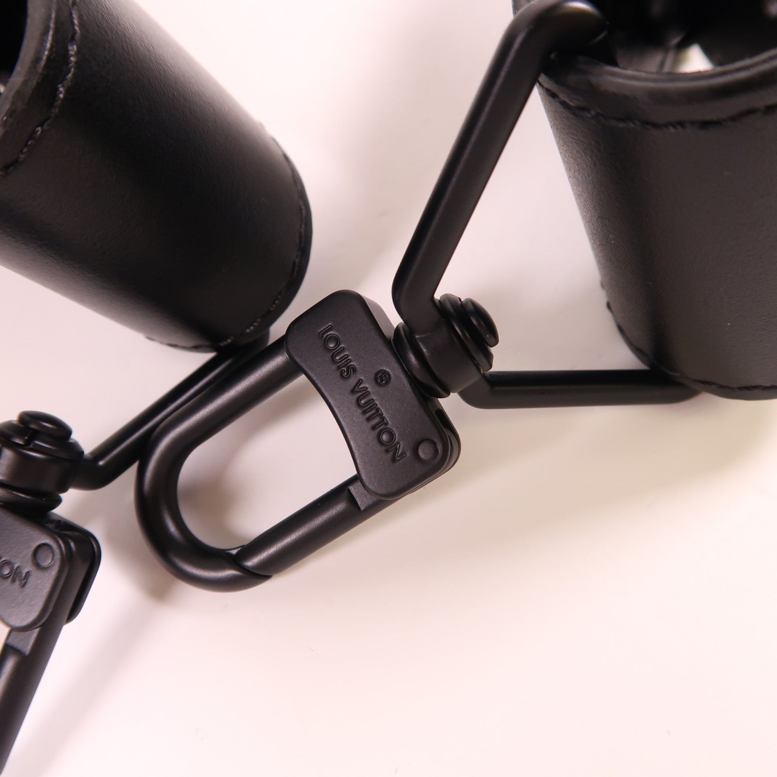 LOUIS VUITTON Monogram Eclipse Steamer PM手挽肩背兩用袋