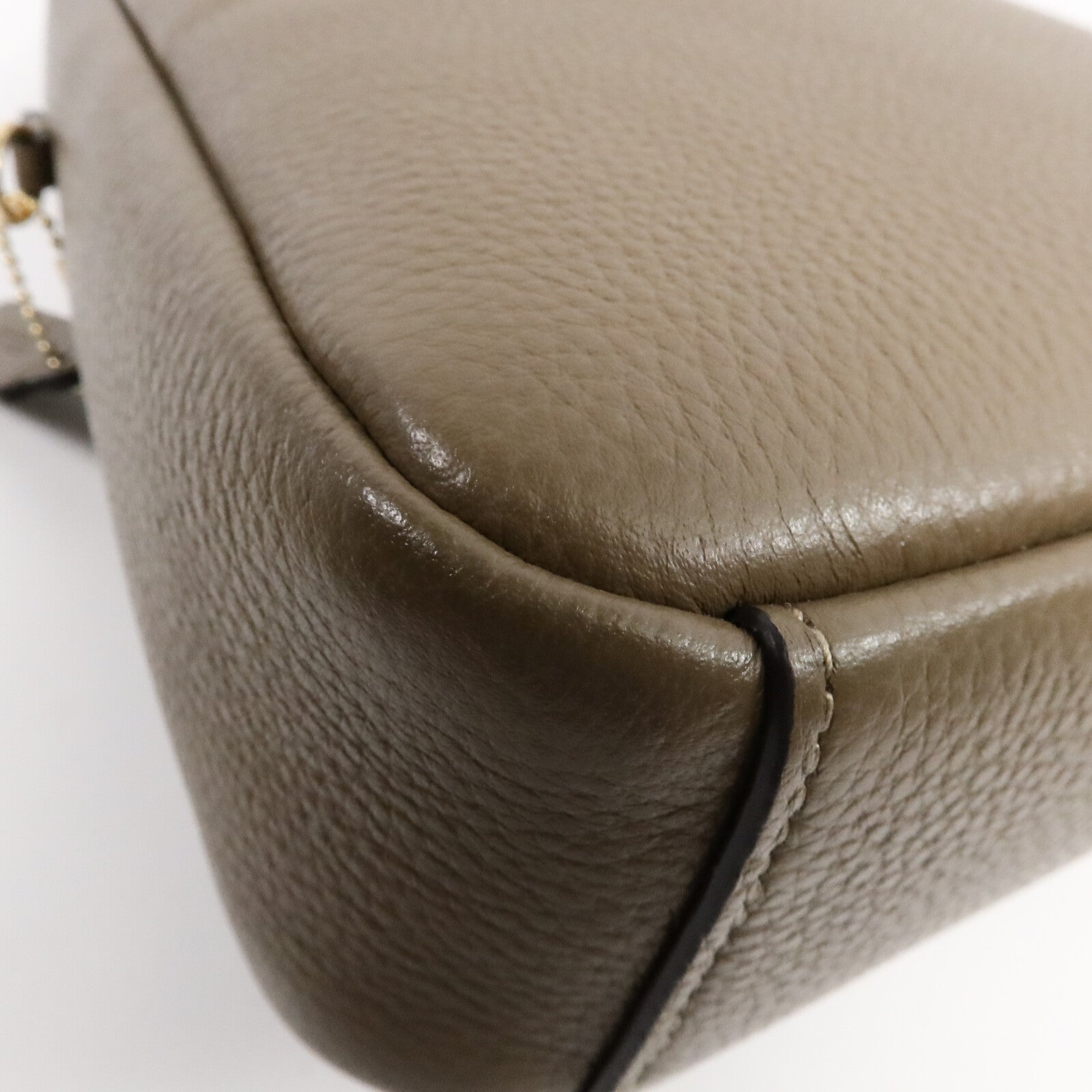 COACH 牛皮皮革Hadley Mini Crossbody Bag肩背袋
