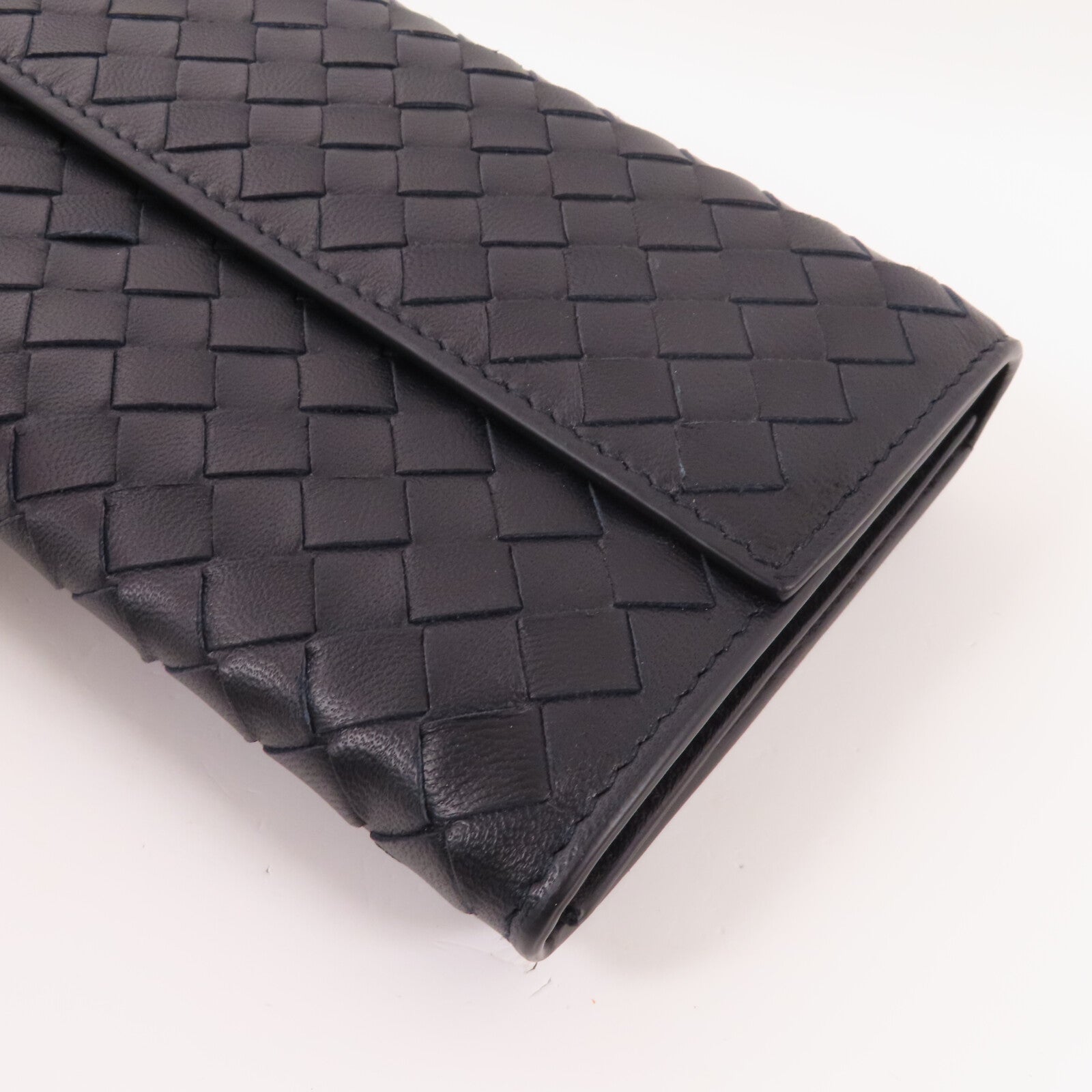 BOTTEGA VENETA 織紋皮革Long Wallet長錢包