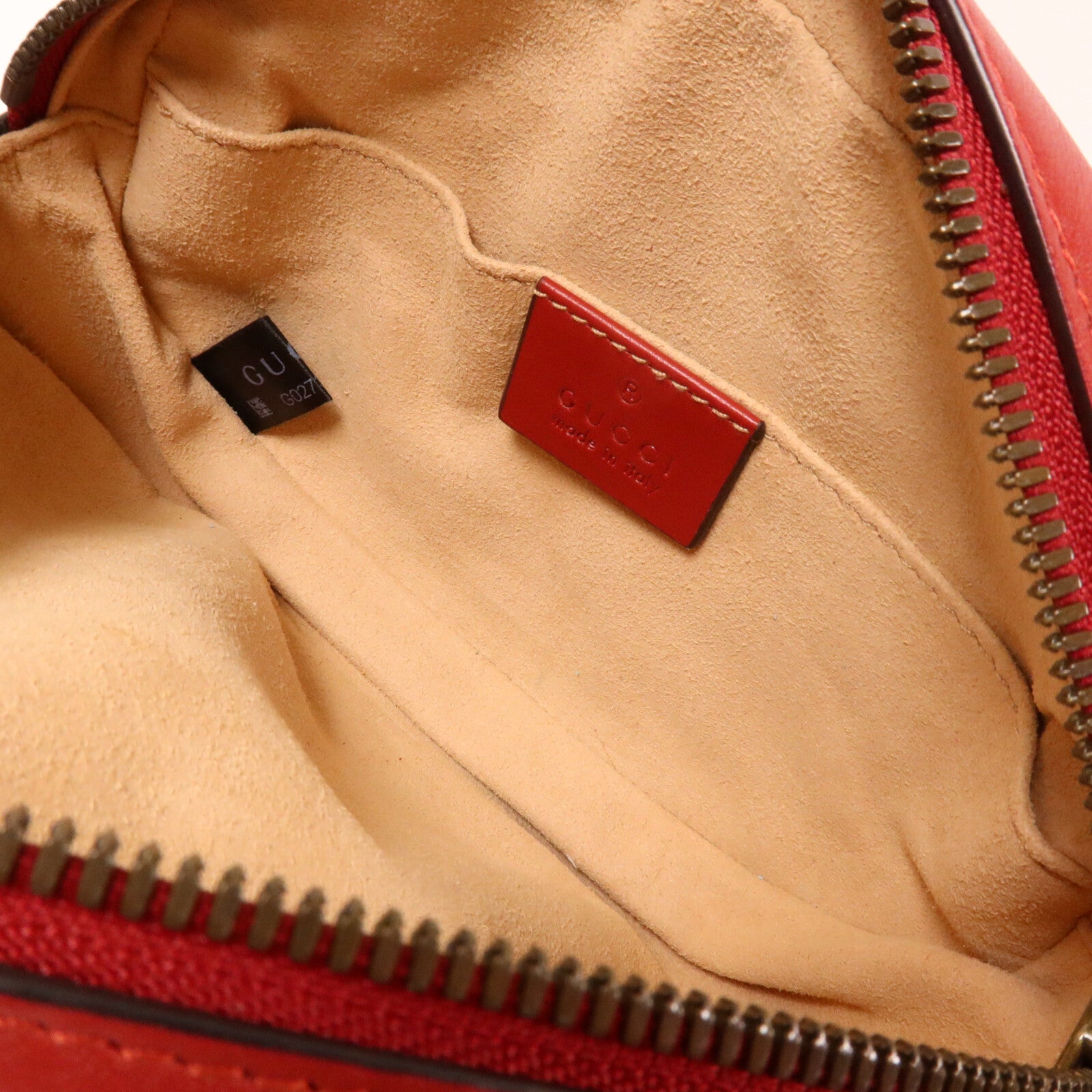 GUCCI 牛皮皮革GG Marmont Belt Bag腰包