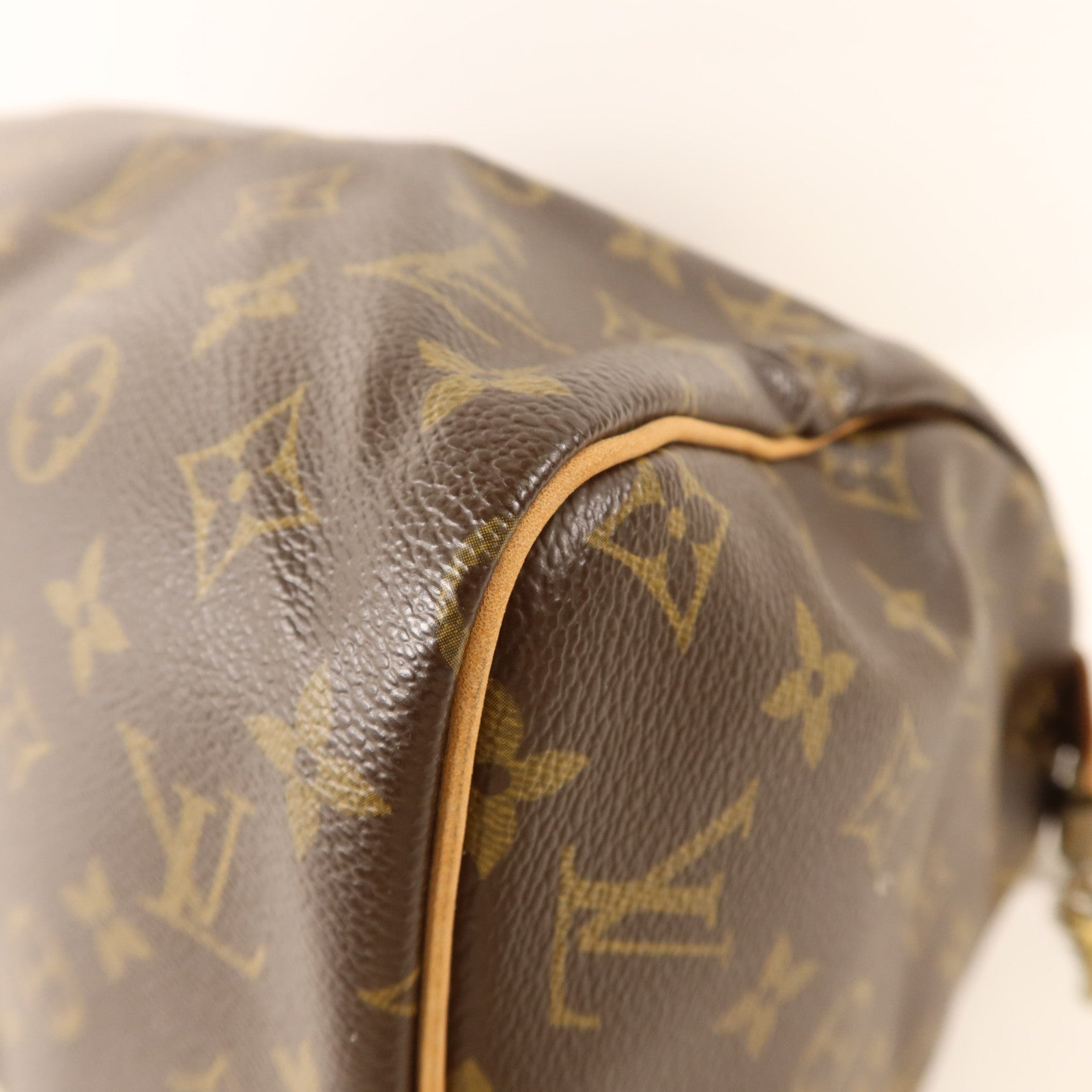 LOUIS VUITTON Monogram Speedy 30金扣手挽袋