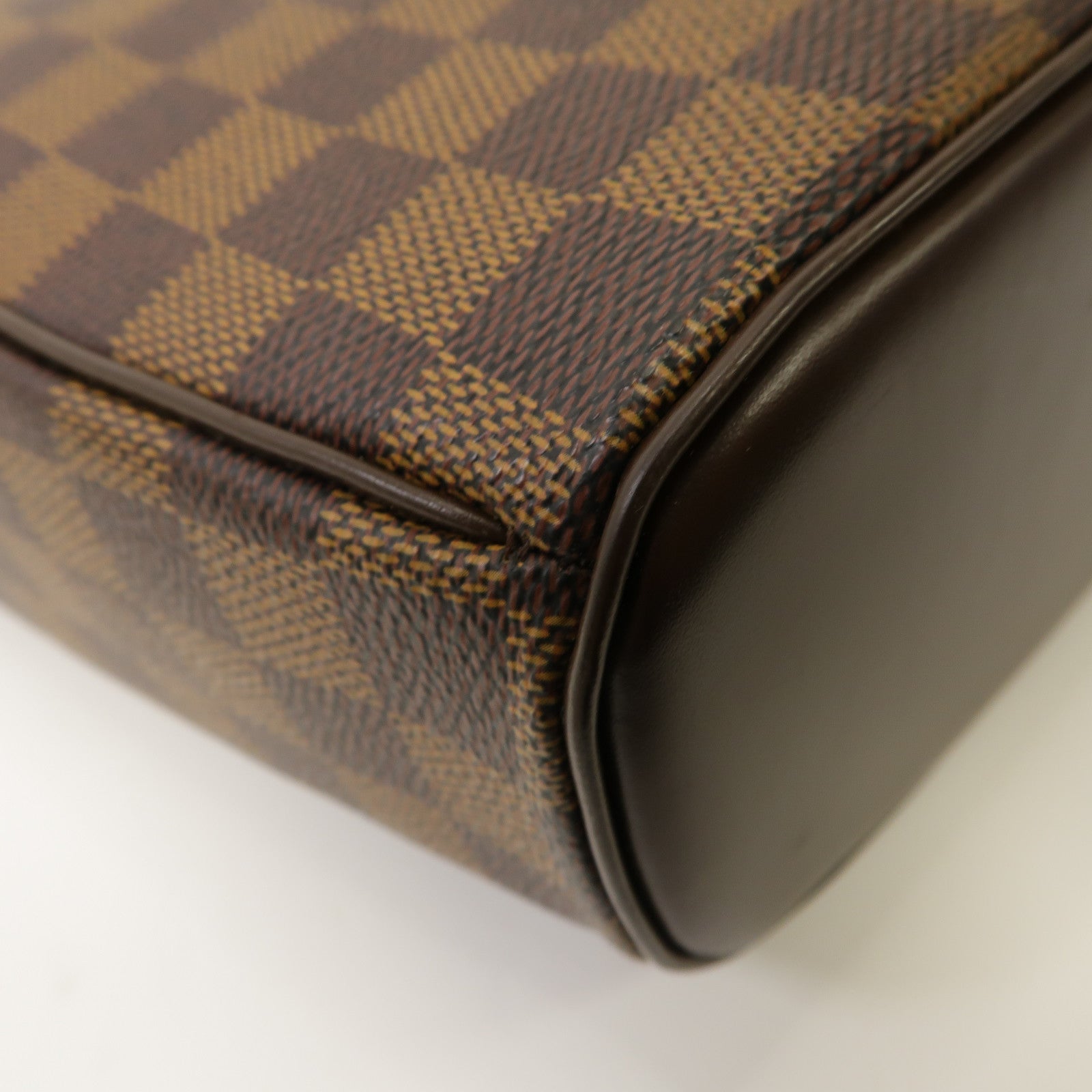LOUIS VUITTON Damier Ipanema GM金扣肩背袋啡色