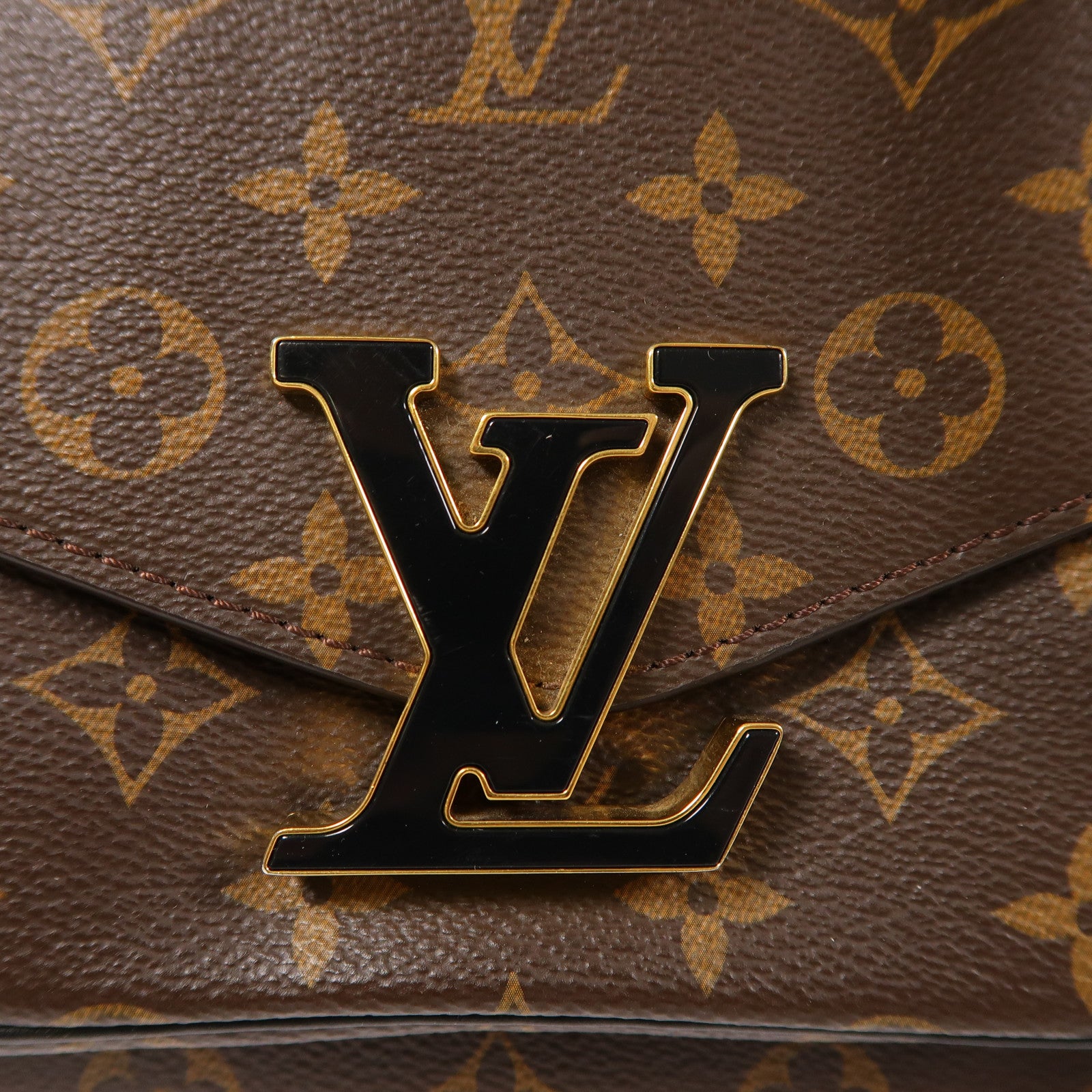 LOUIS VUITTON Monogram Passy金扣肩背袋
