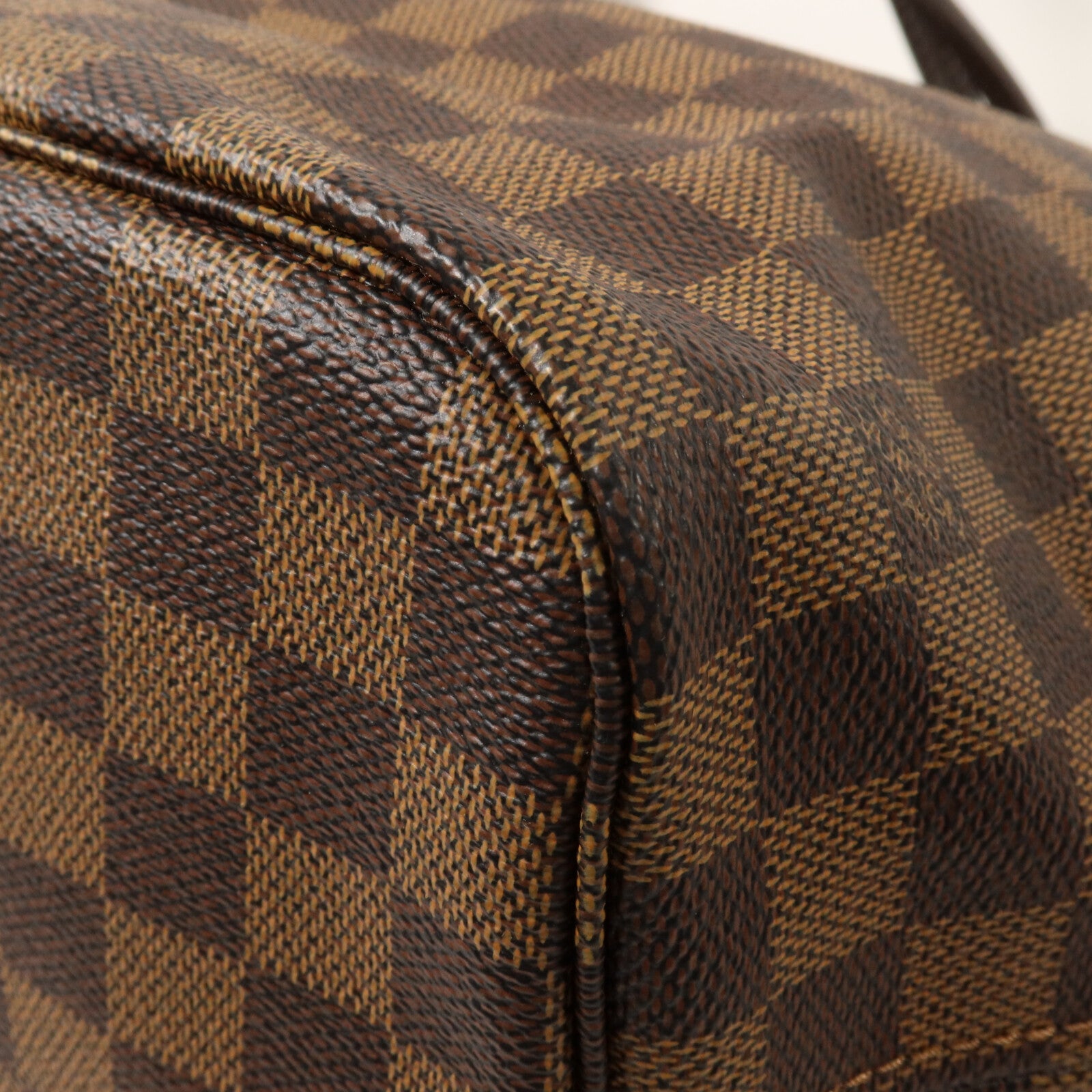 LOUIS VUITTON Damier Neverfull MM手挽袋