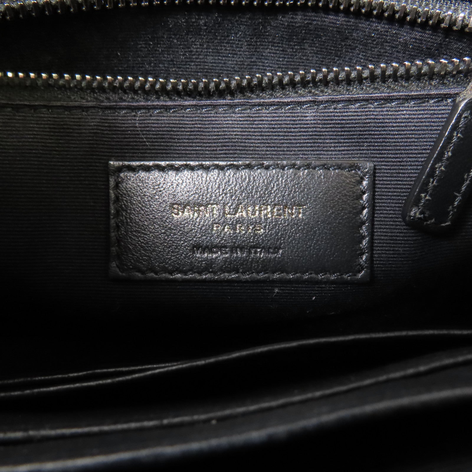 SAINT LAURENT 牛皮皮革Chain Shoulder Bag鏈帶肩背袋