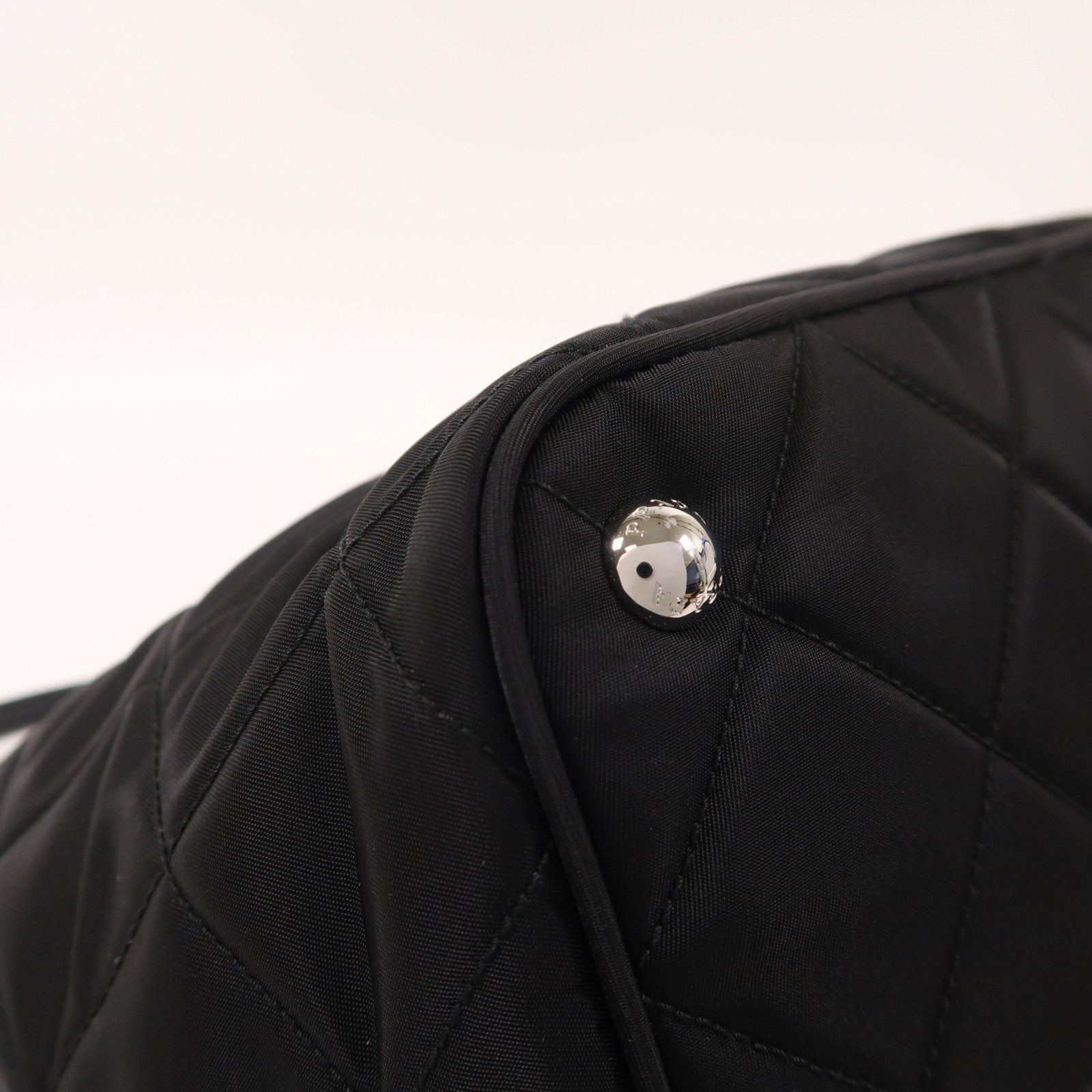 PRADA 尼龍2 Way Shoulder銀扣手挽肩背兩用袋