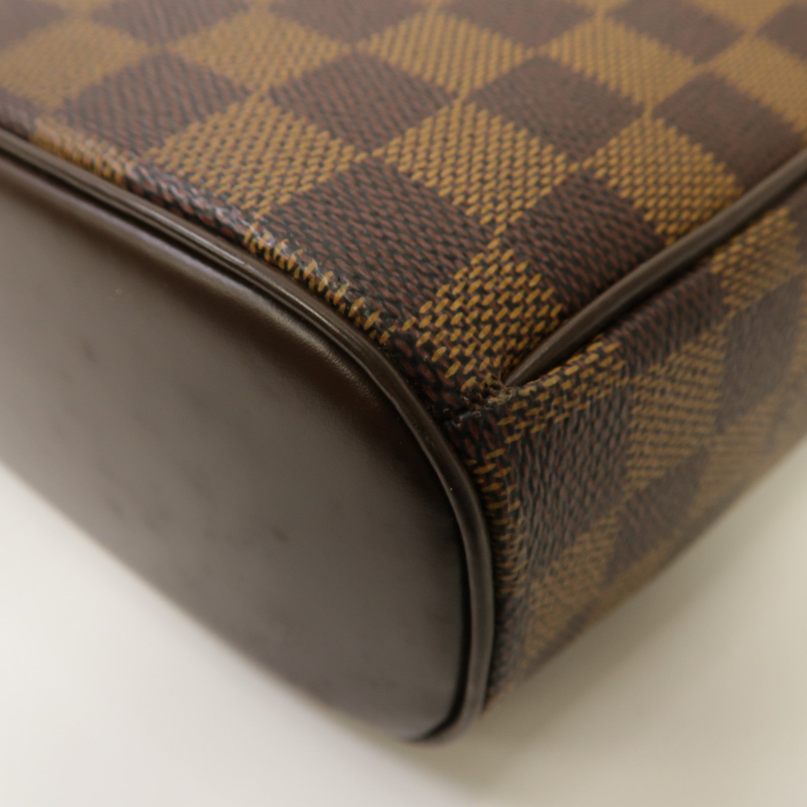LOUIS VUITTON Damier Ipanema GM金扣肩背袋啡色