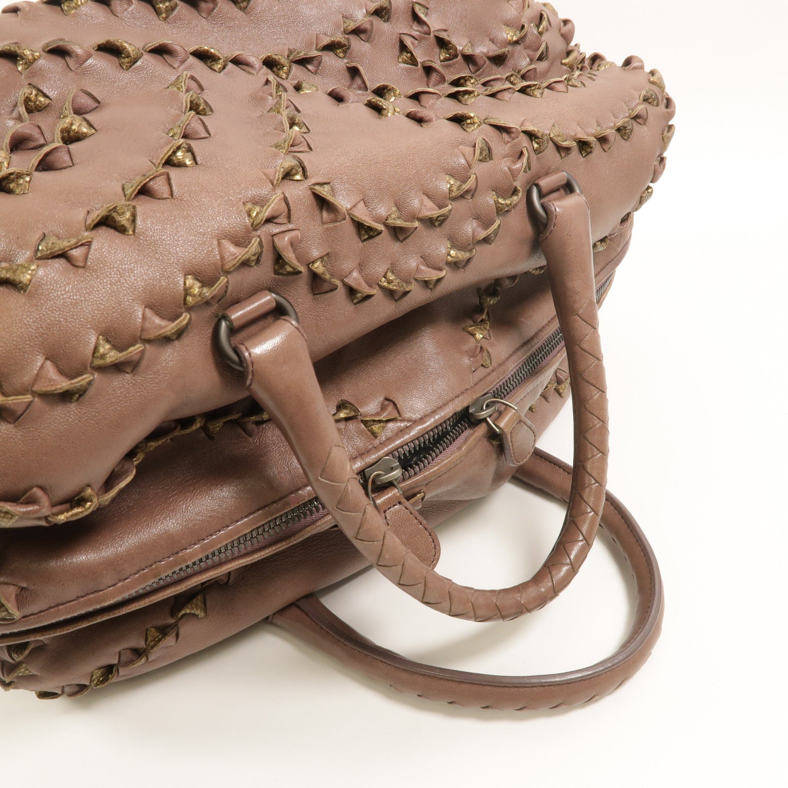 BOTTEGA VENETA 牛皮皮革Hand Bag手挽袋