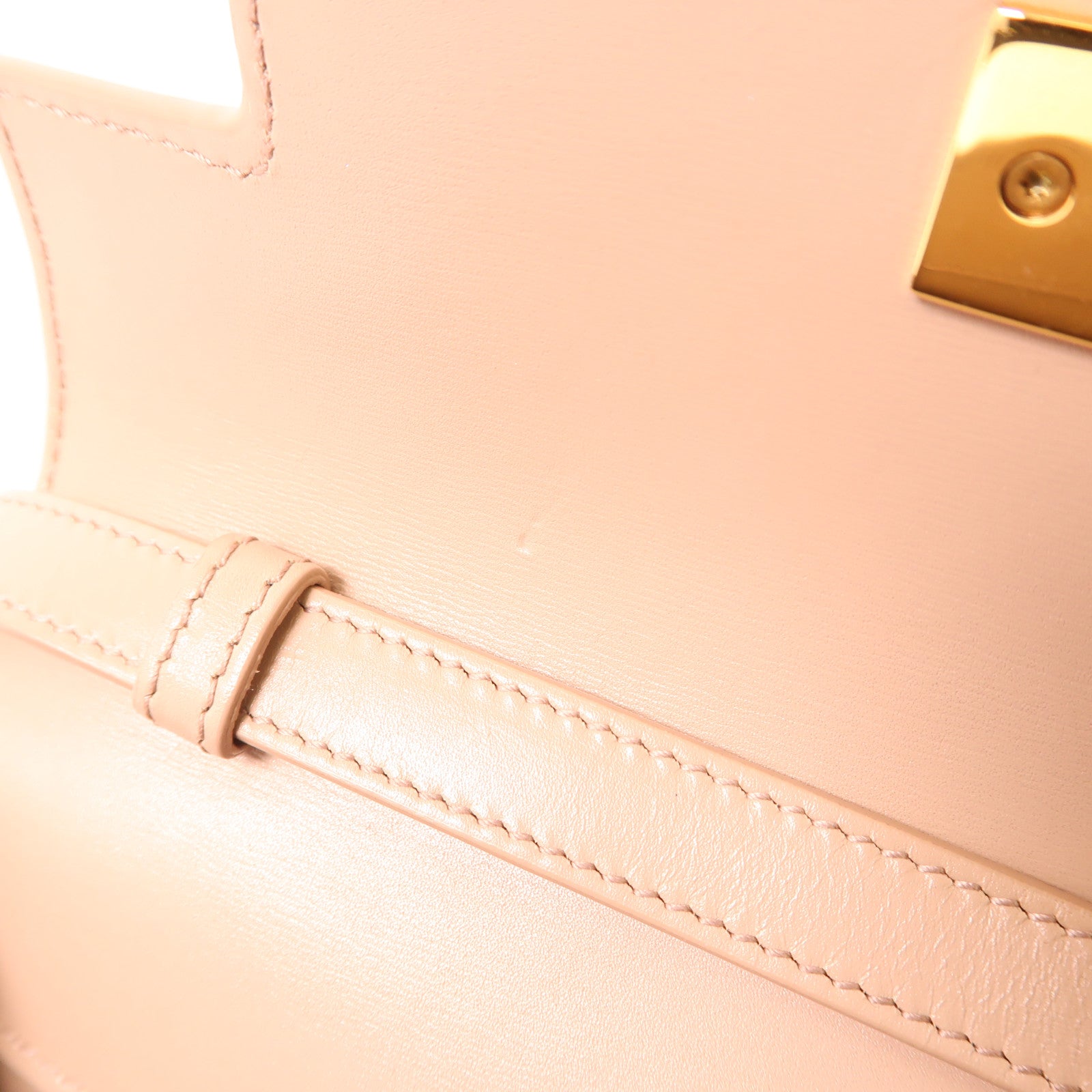 SAINT LAURENT 牛皮皮革Manhattan Bag Small金扣肩背袋