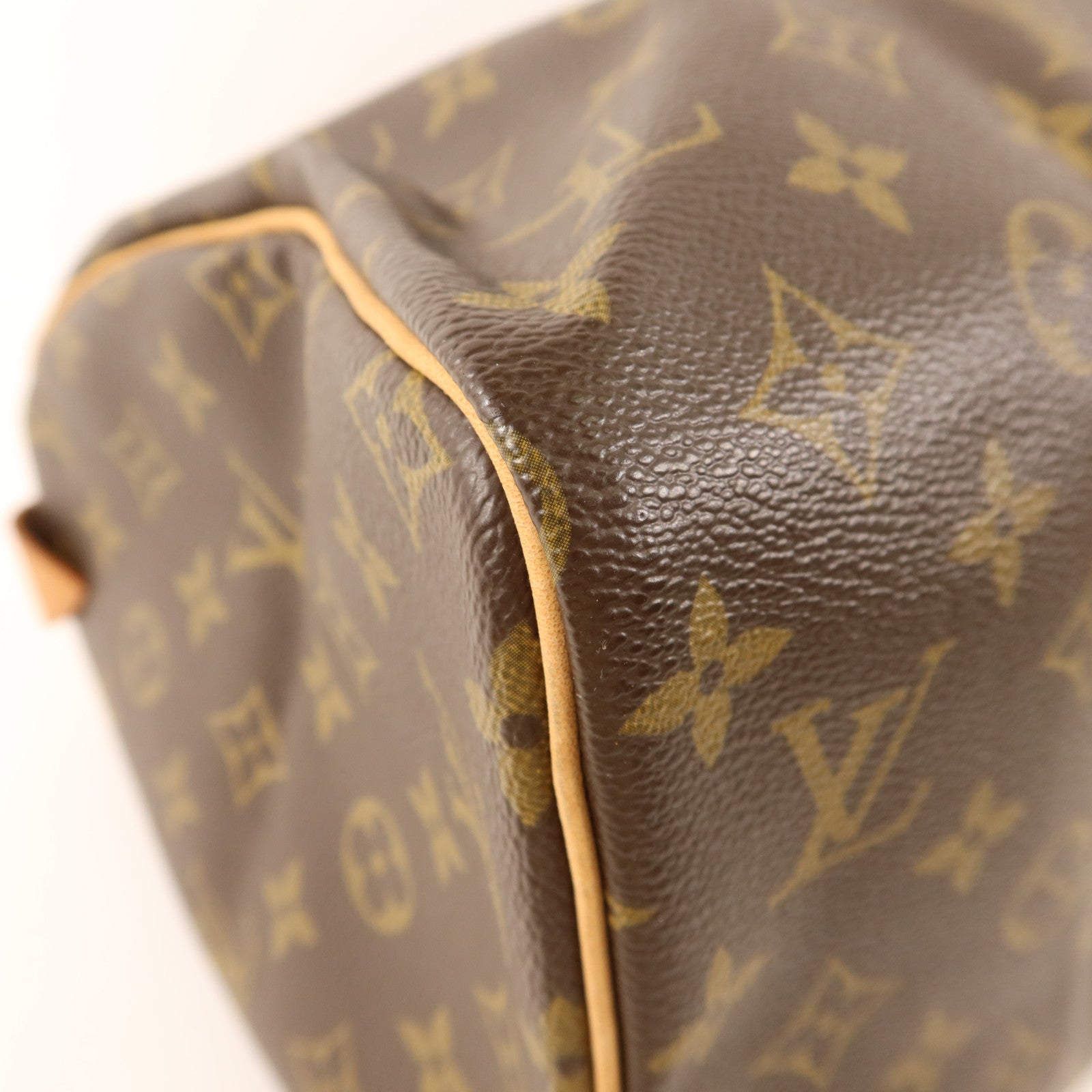 LOUIS VUITTON Monogram Speedy 30金扣手挽袋