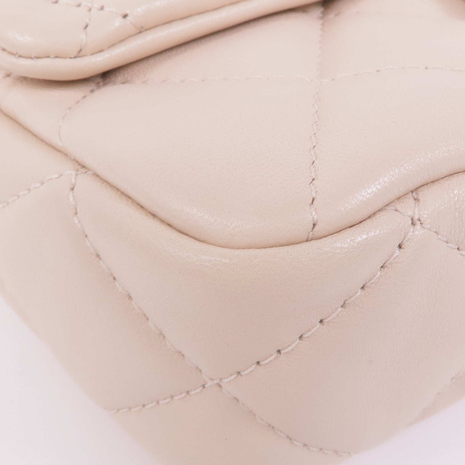 CHANEL 羊皮皮革Chain Shoulder Bag金扣鏈帶肩背袋